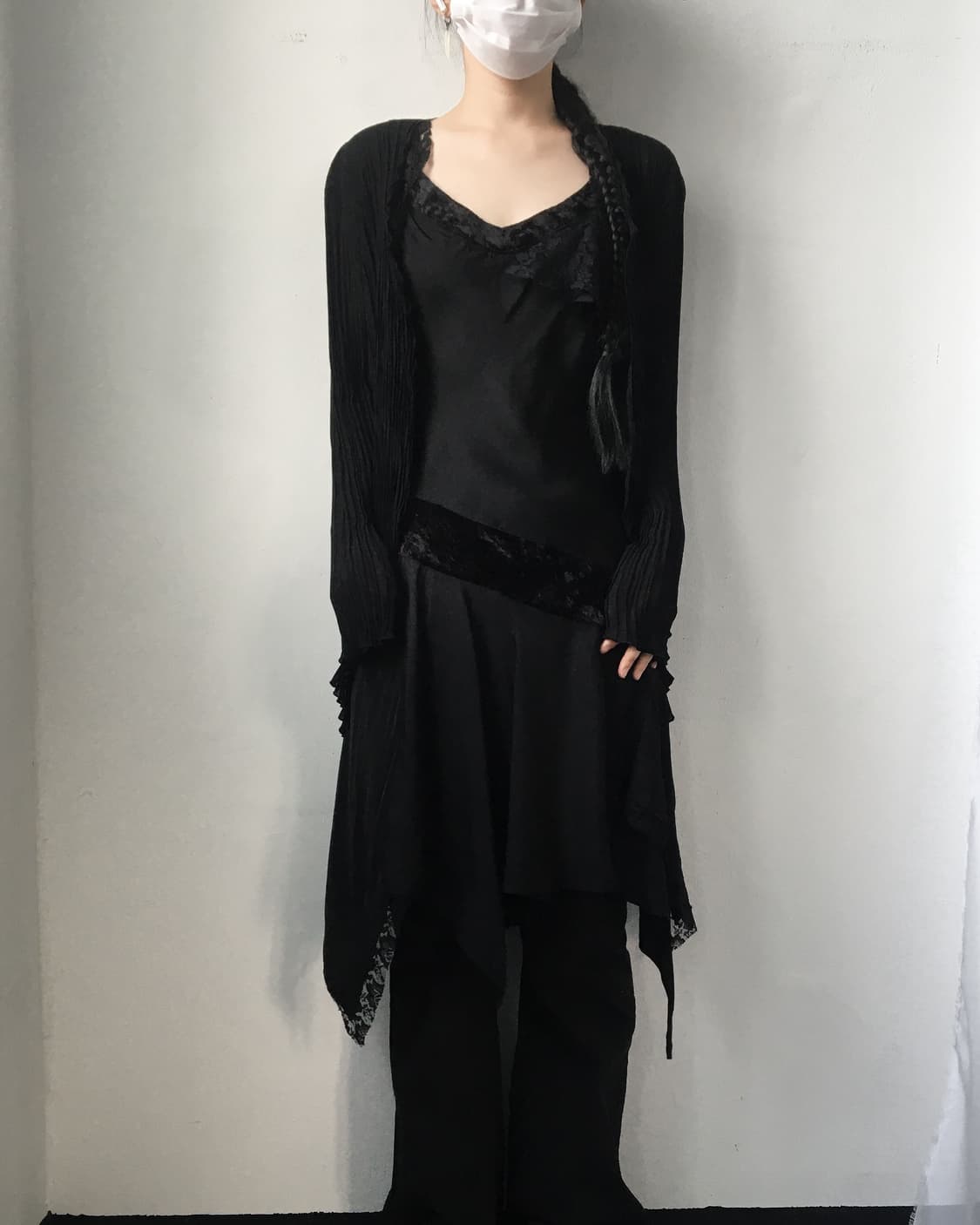 Unbalanced sleeveless onepiece 상품이미지8