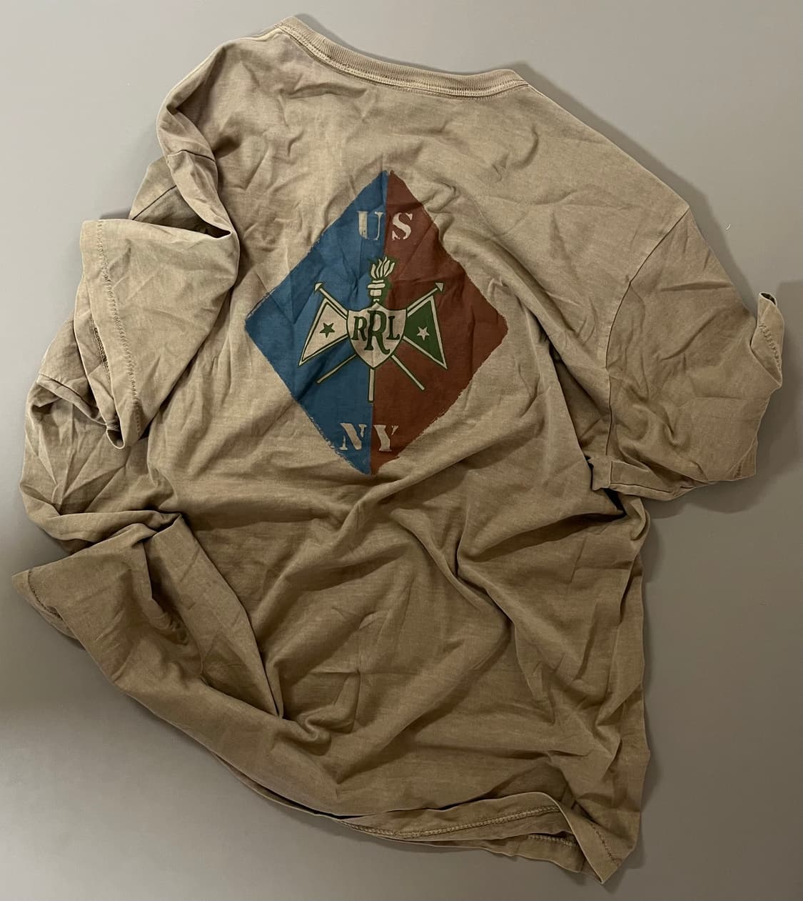 RRL 가먼트다이 티셔츠 상품이미지2