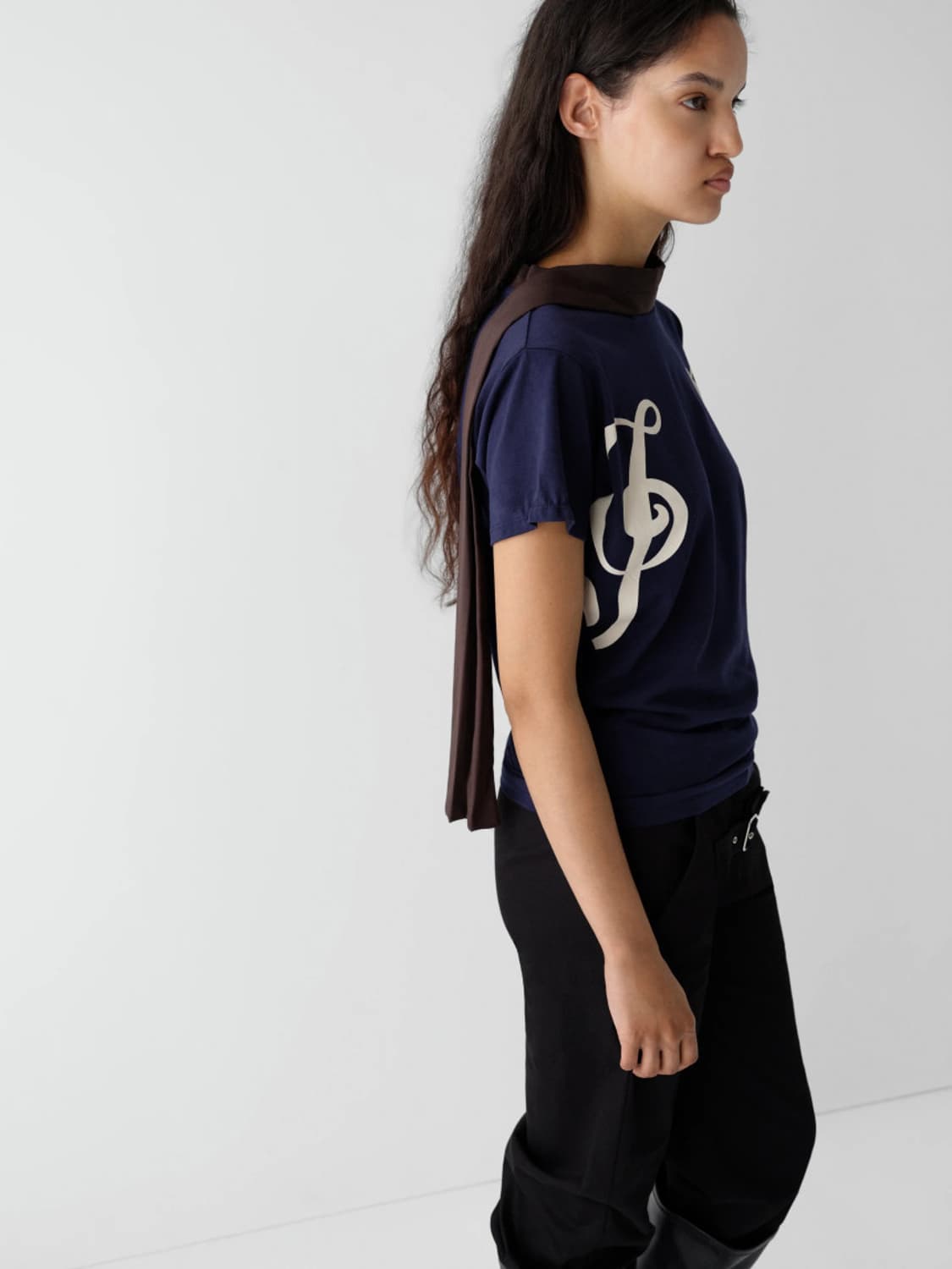 [S,M,L]기마구아스 Phoebe 스트랩 탑/네이비 상품이미지5