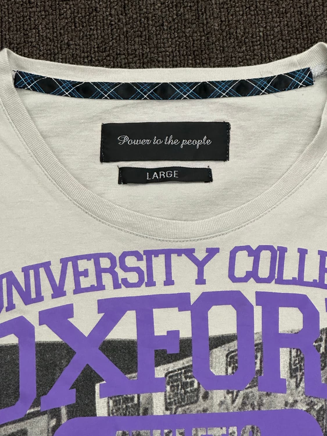 L)파워투더피플 빈티지 여성 빅프린팅 롱슬리브 상품이미지2