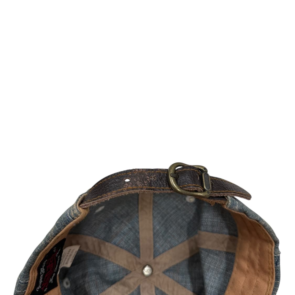 본더치 빈티지 그런지 데미지 디테일 데님 펑크 Y2K 볼캡 모자 상품이미지7