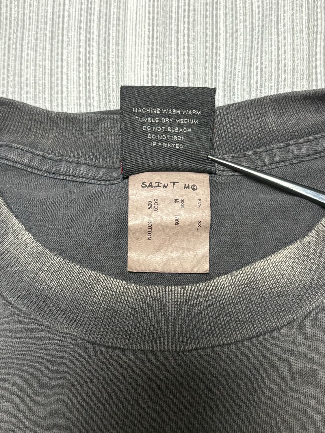 [XXL] 세인트미카엘 애플 오마주 롱슬리브 세인트마이클 상품이미지4