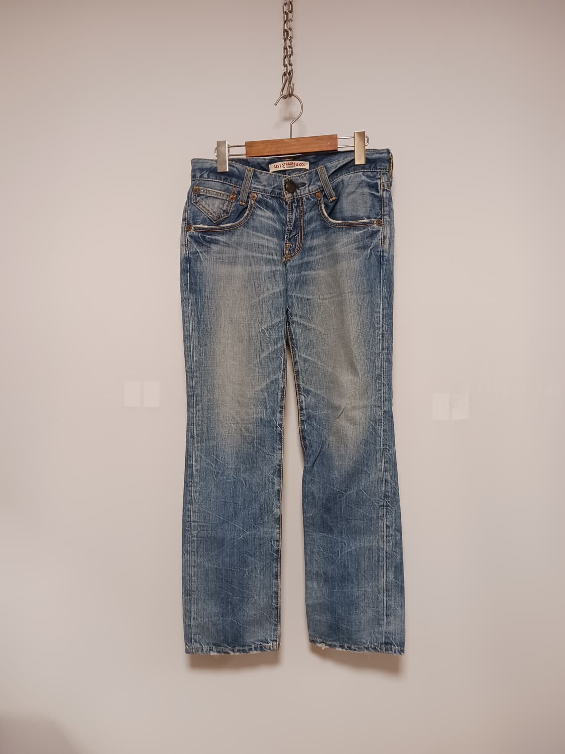 리바이스 일본판  Y2K 슬림핏데님팬츠 상품이미지1