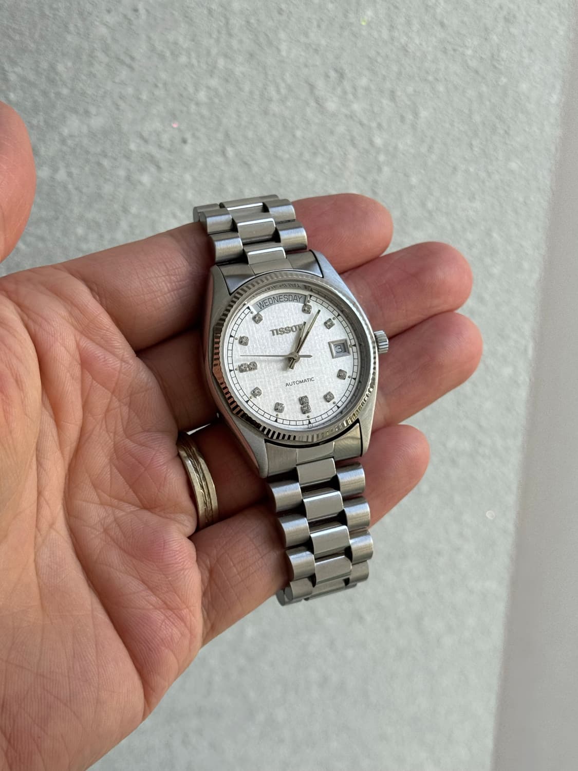 1970-80s 빈티지 티쏘 Tissot 데이데이트 희귀 상품이미지3