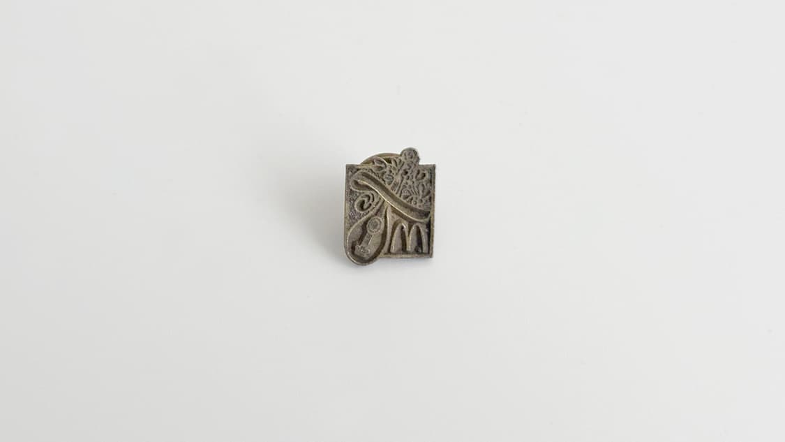 맥도날드 빈티지 크루 핀뱃지 라펠핀 ‘Music’ 상품이미지2