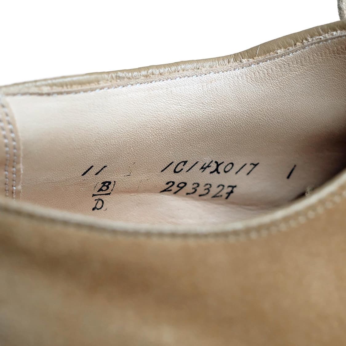 알든 29332 11D 언라인드 스웨이드 더비슈즈  상품이미지9