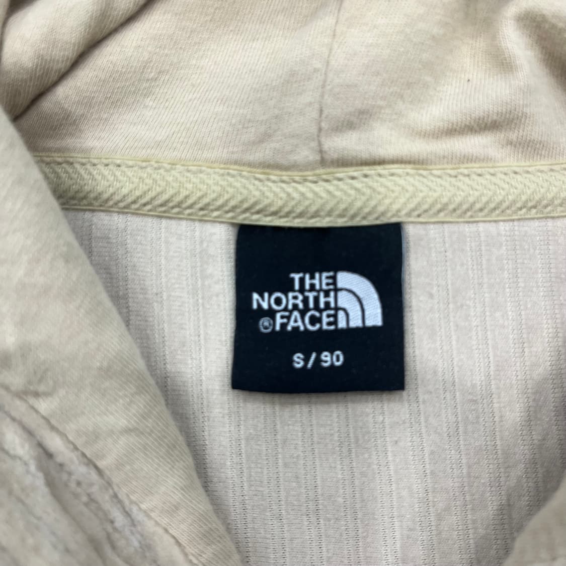 S 노스페이스 코듀로이 베이지 후드티 상품이미지4