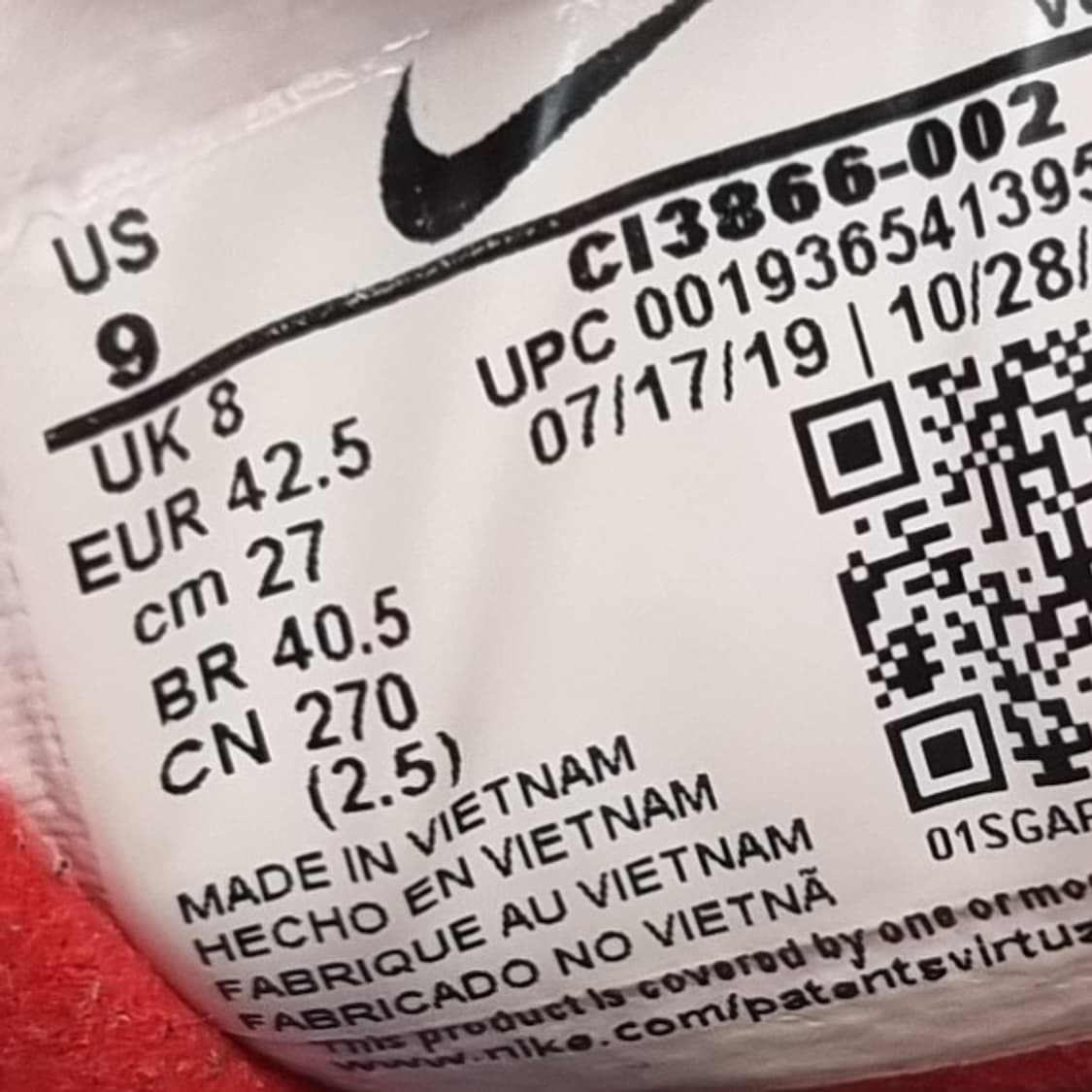 나이키 에어맥스 270 남성운동화270  상품이미지6