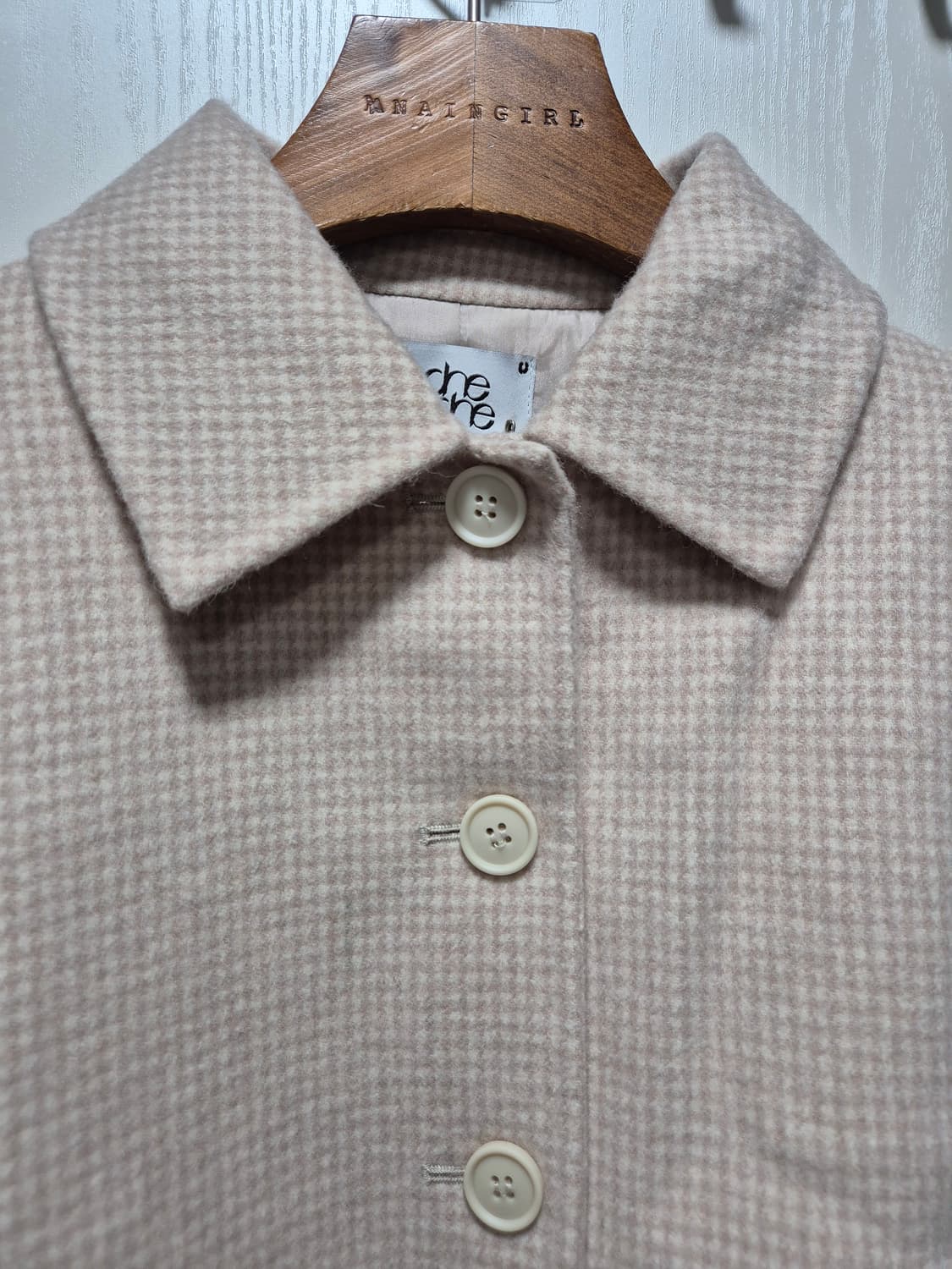 (세일)(새상품)CHE크롭 울 자켓 .새상품 상품이미지2