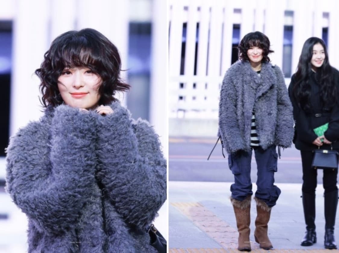 Coyseio HAIRY FUR JACKET BROWN 헤어리 퍼 자켓 상품이미지2