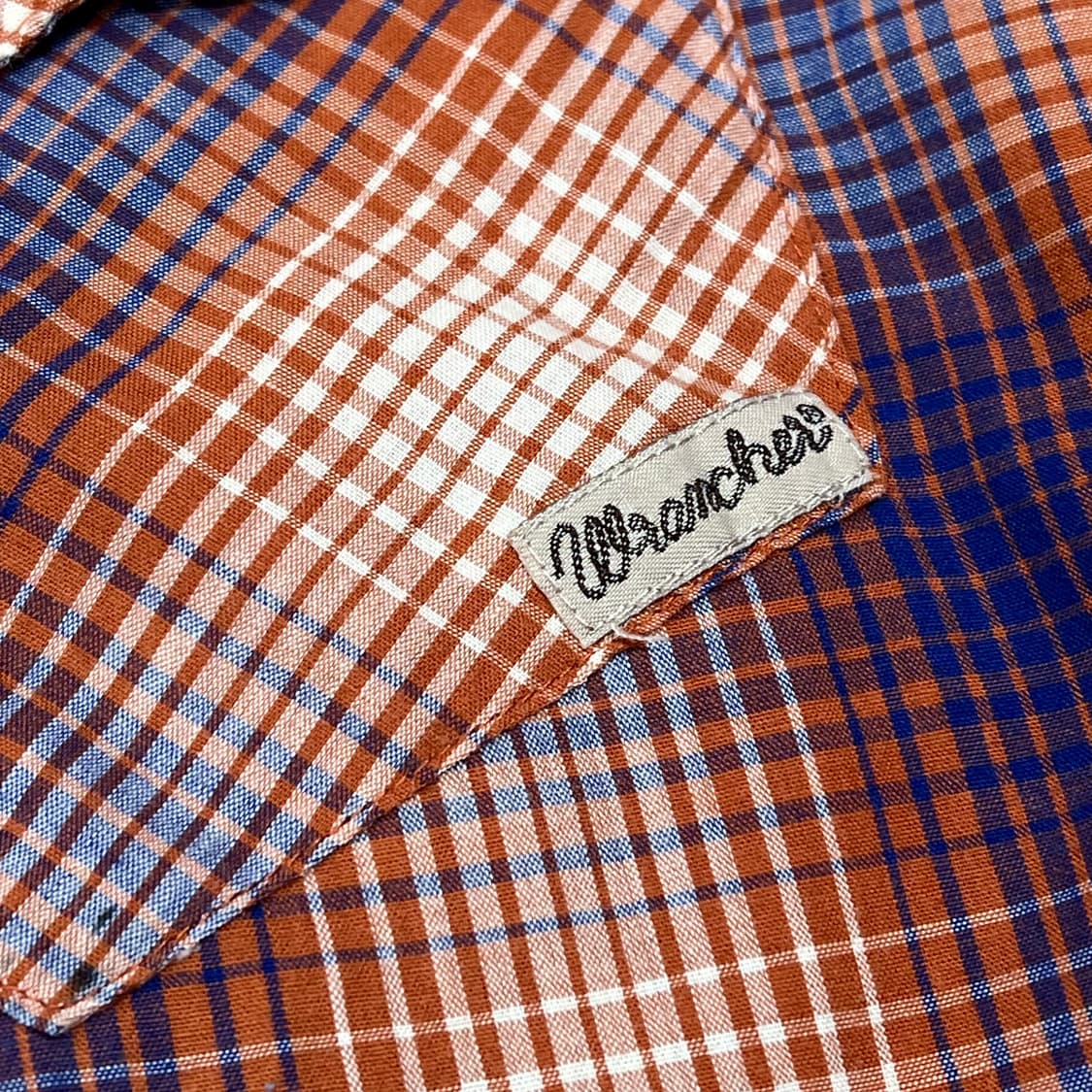 랭글러 투포켓 체크셔츠 s09198 상품이미지5