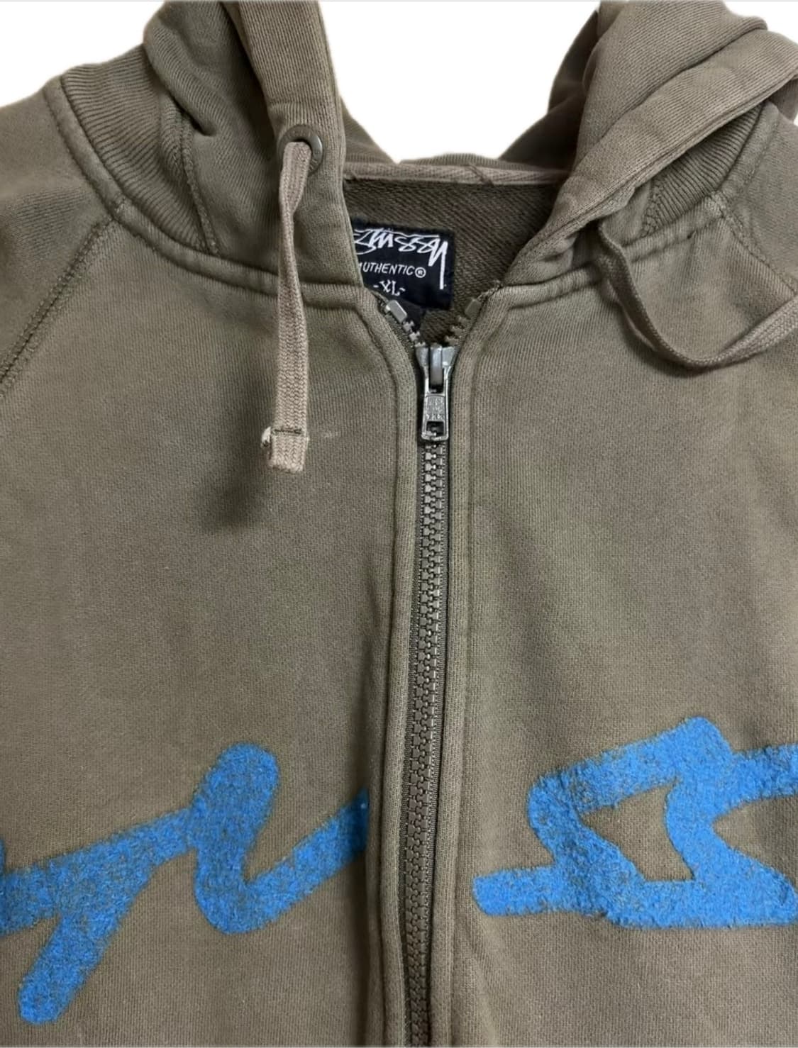 스투시 빈티지 후드집업 상품이미지1