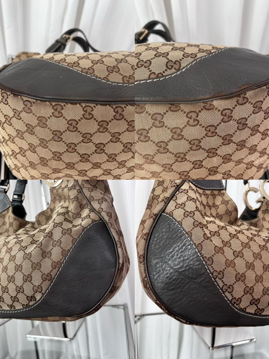 구찌 정품 구찌 GG 캔버스 샬롯 숄더백 상품이미지7