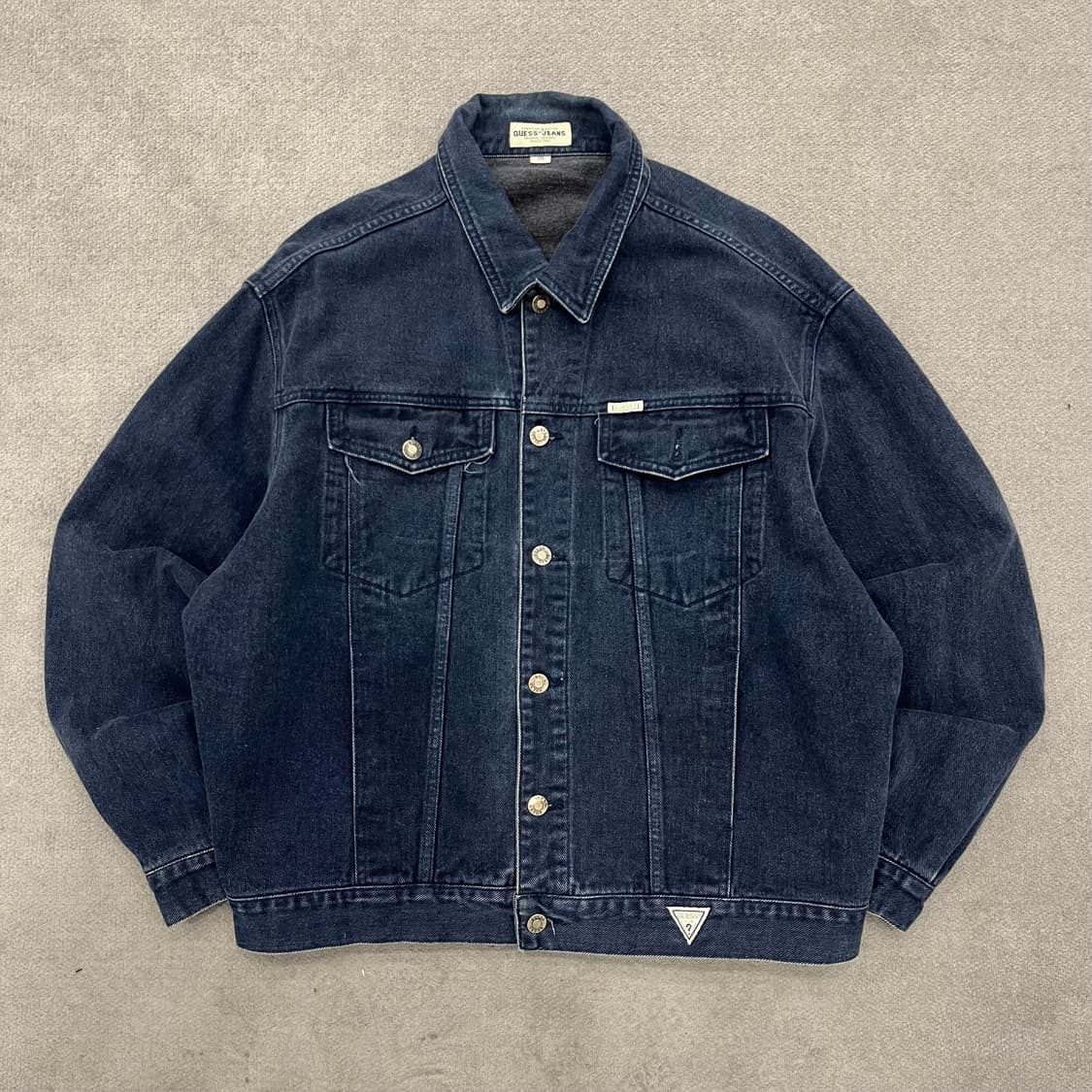 105 게스 90s 블랭킷 데님 트러커 자켓 상품이미지1