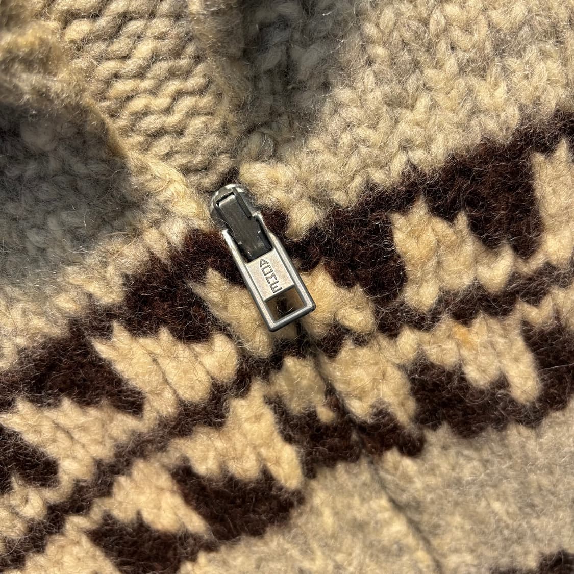 빈티지 캐나다 코위찬 집업 상품이미지6