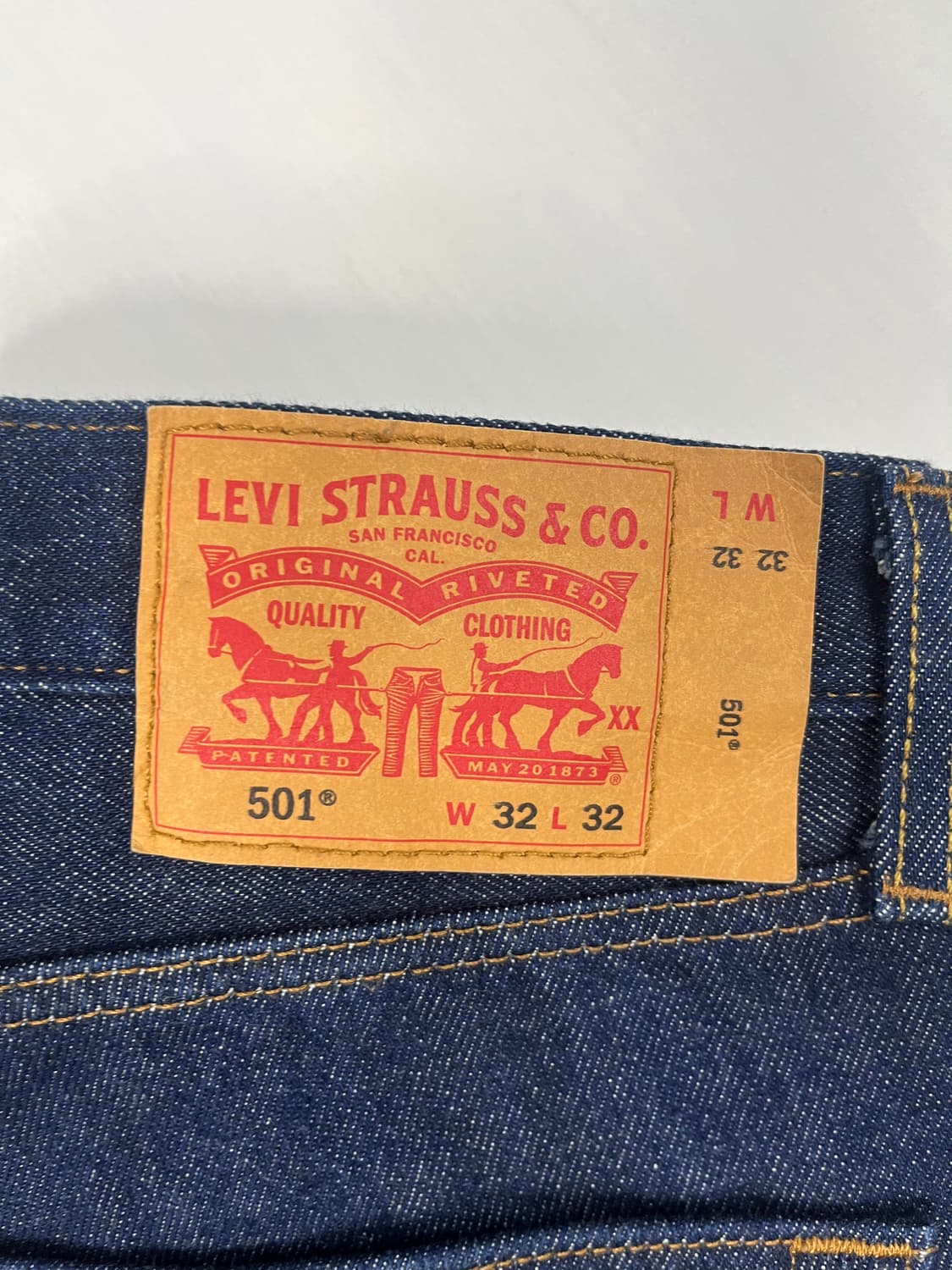 리바이스 501  W32 L32 스트레이트 데님 상품이미지8
