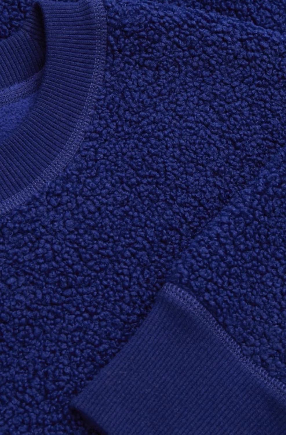 뽀글이 스웻셔츠 Oversized-Fit Teddy Sweatshirt 상품이미지2