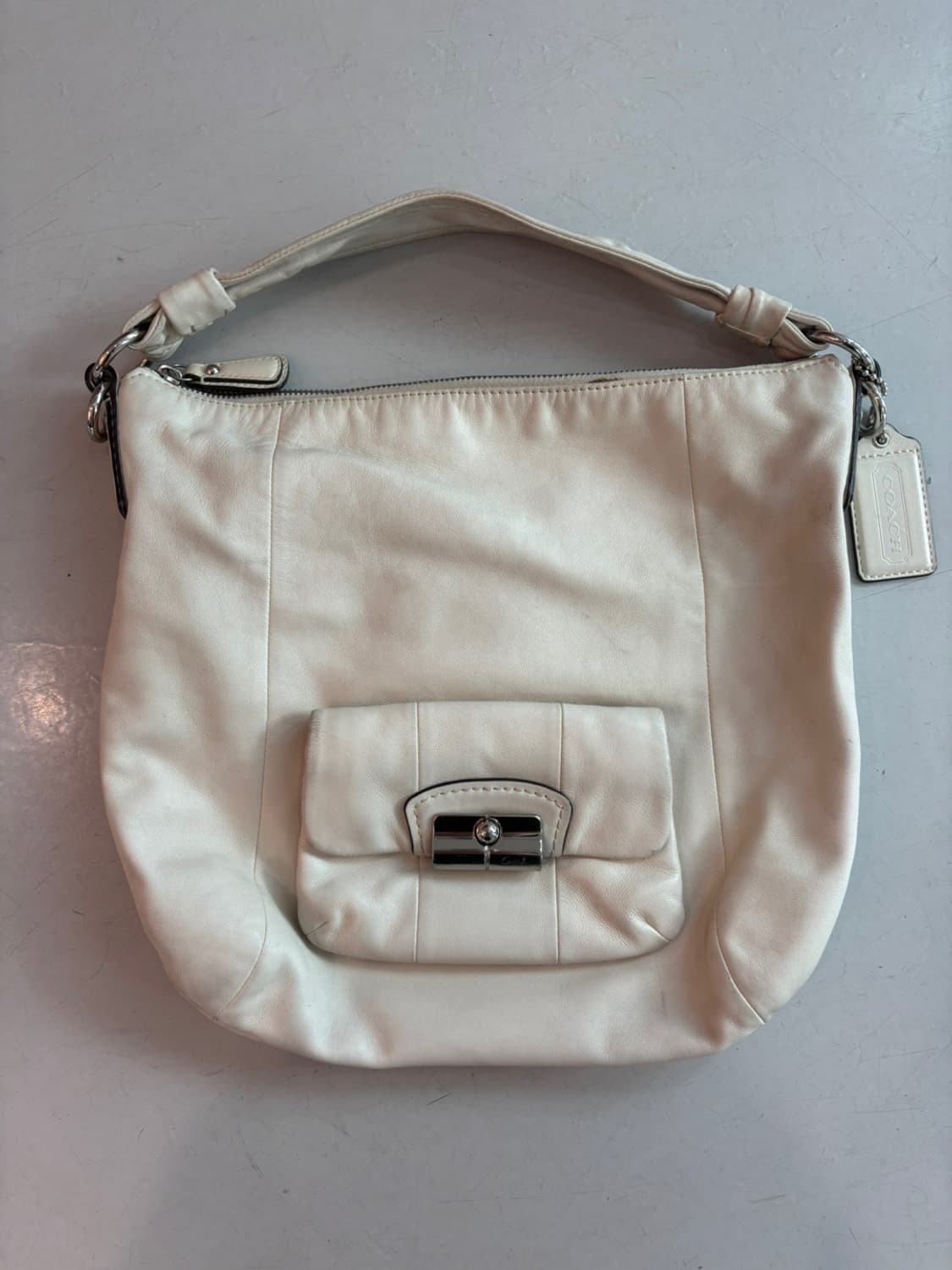 Old Coach Leather Bag 상품이미지2