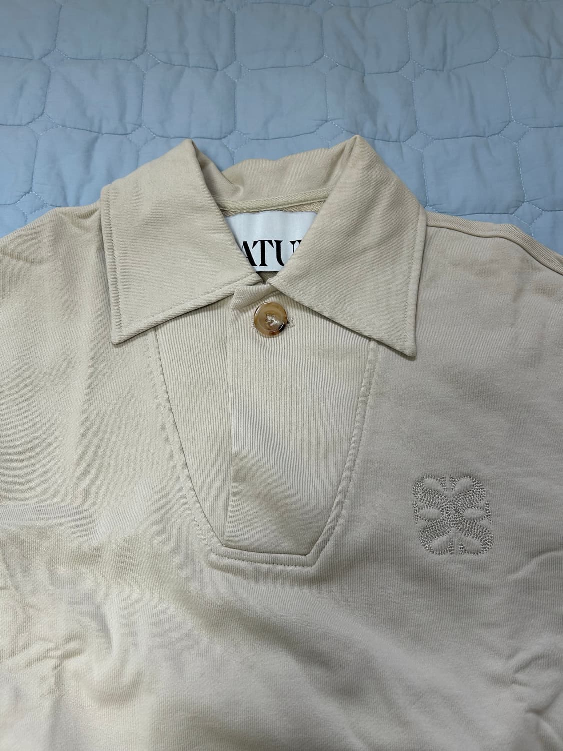 세터 포시즌 아를 풀오버 스웨트셔츠 세이지베이지 상품이미지6