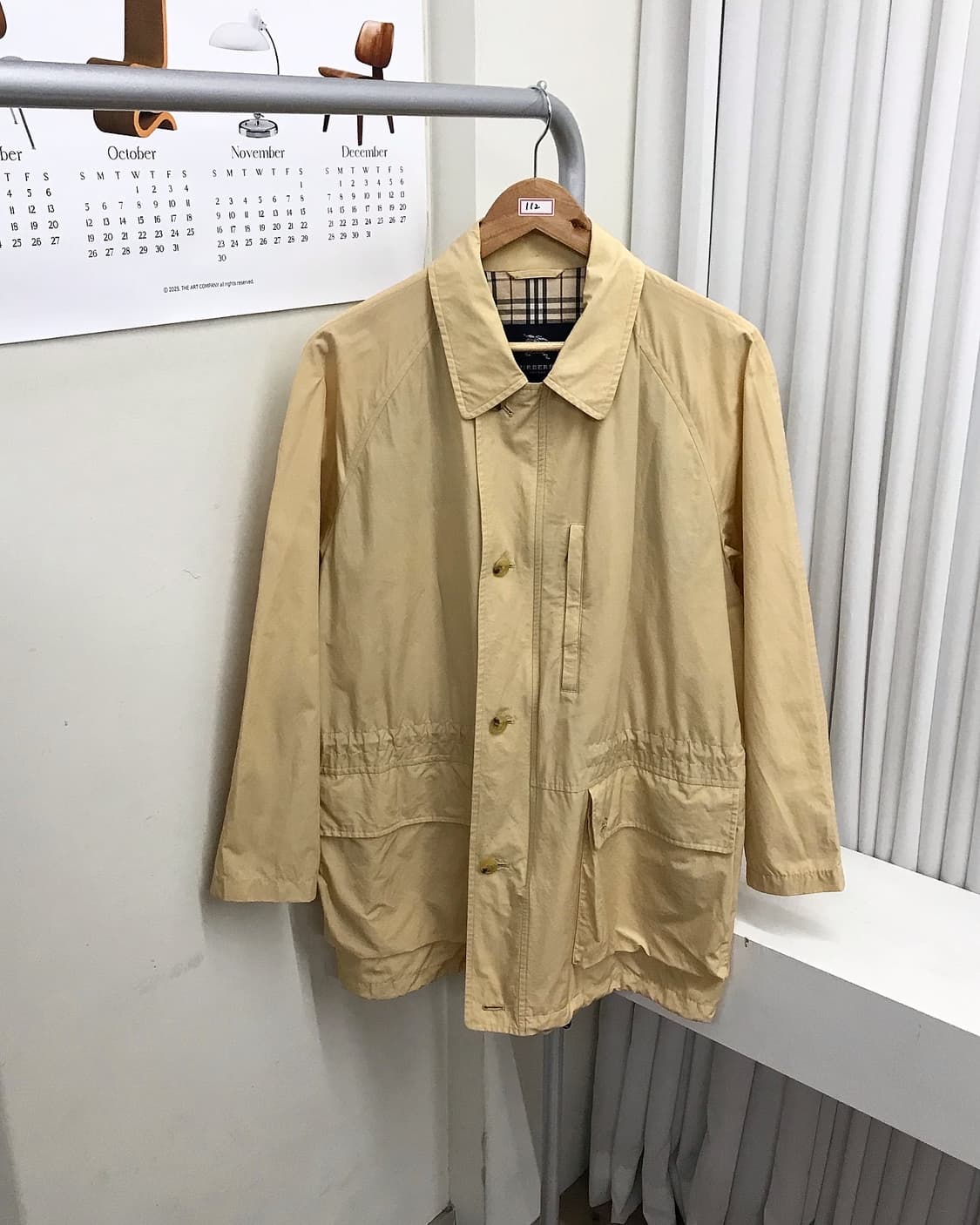 버버리 로고 롱 자켓 상품이미지1