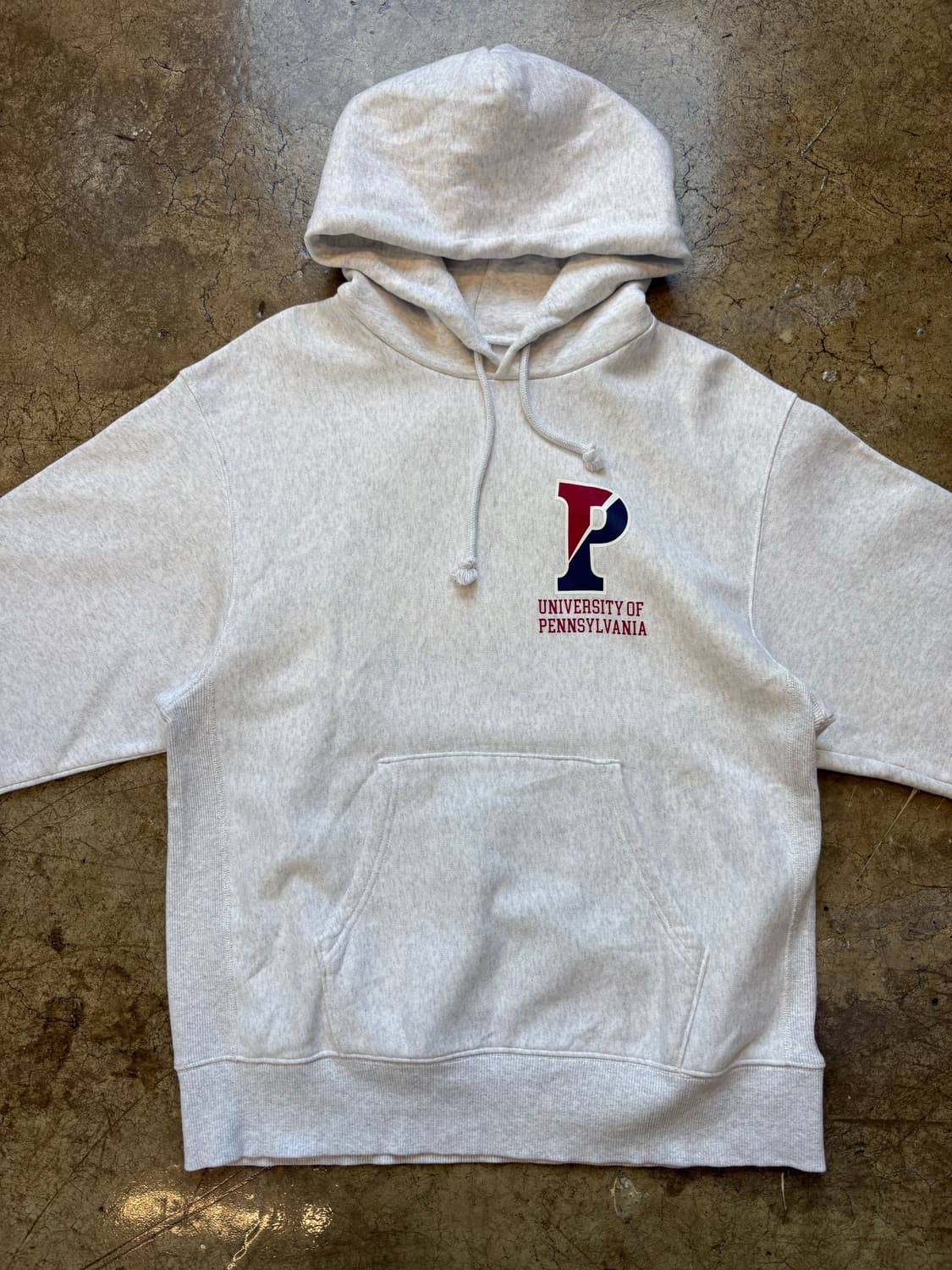 GU x 펜실베이니아 대학 멜란지 그레이 후디 상품이미지2