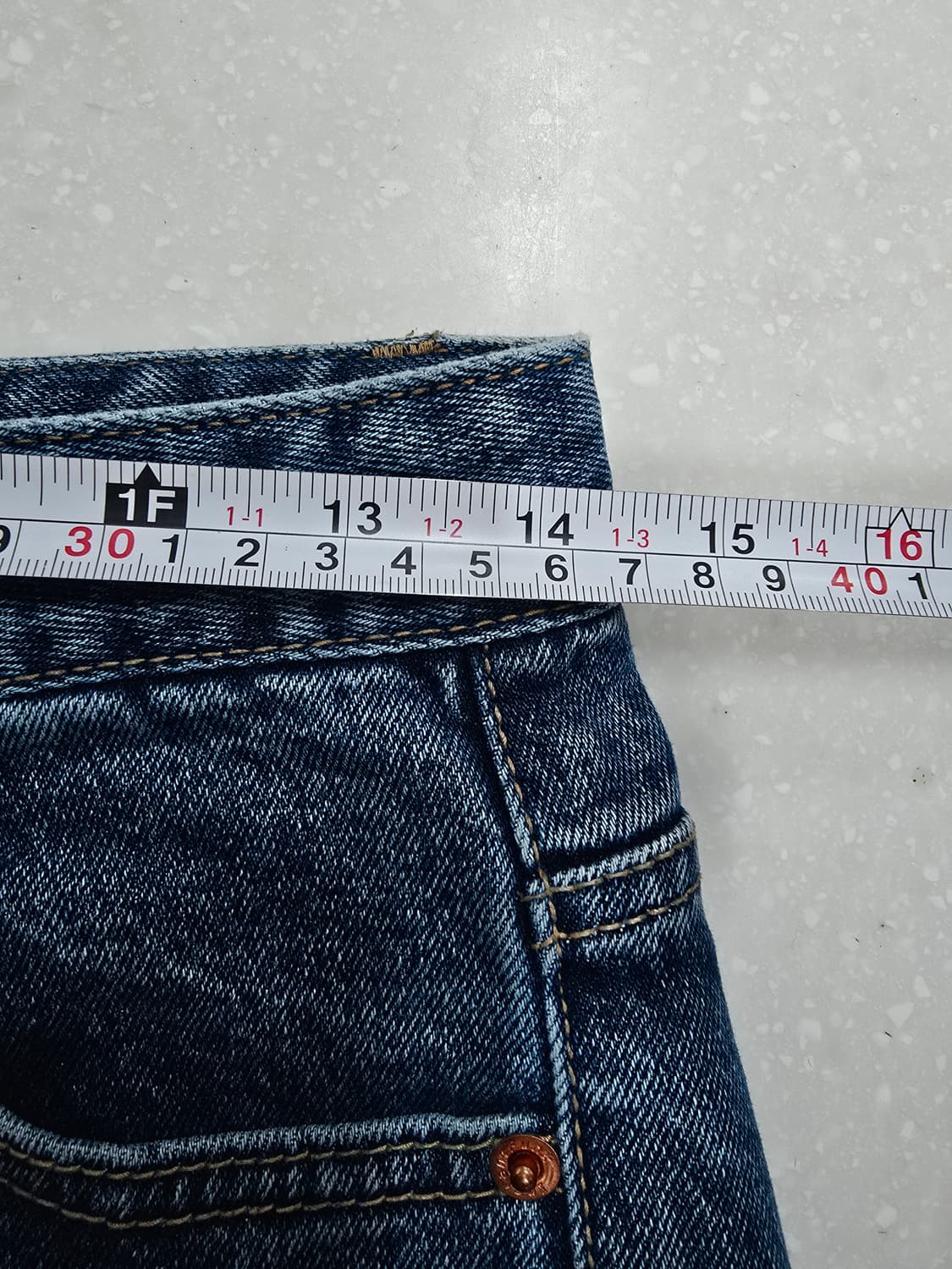 인스턴트펑크 부츠컷 데님 청바지 상품이미지7