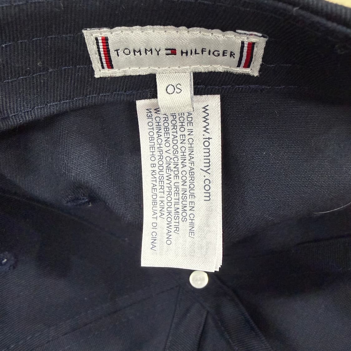 타미힐피거 스몰로고 볼캡(네이비) 상품이미지6