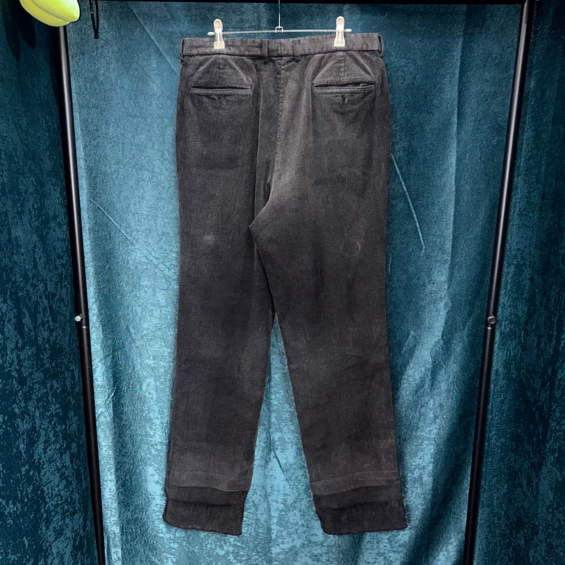 (34) 입생로랑 코듀로이 블랙 팬츠 상품이미지3