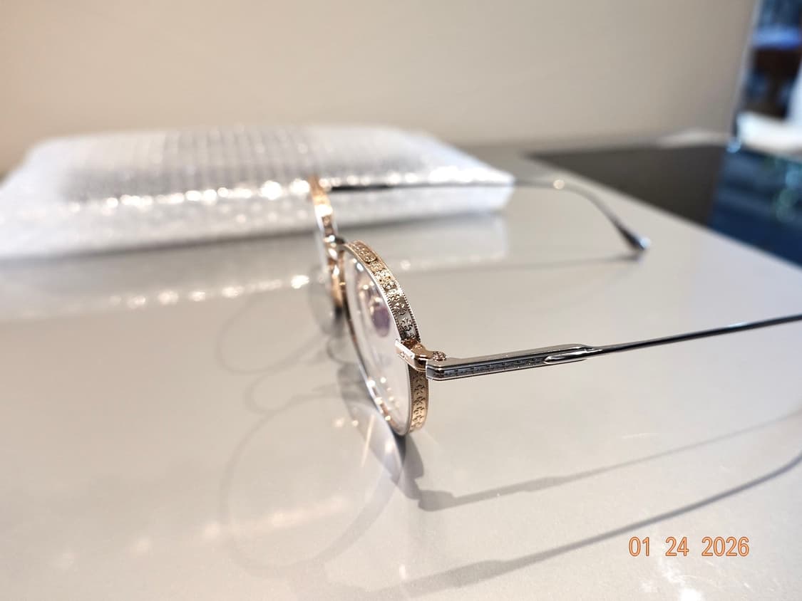 크롬하츠 틱 샤이닝 실버/골드 안경 상품이미지8