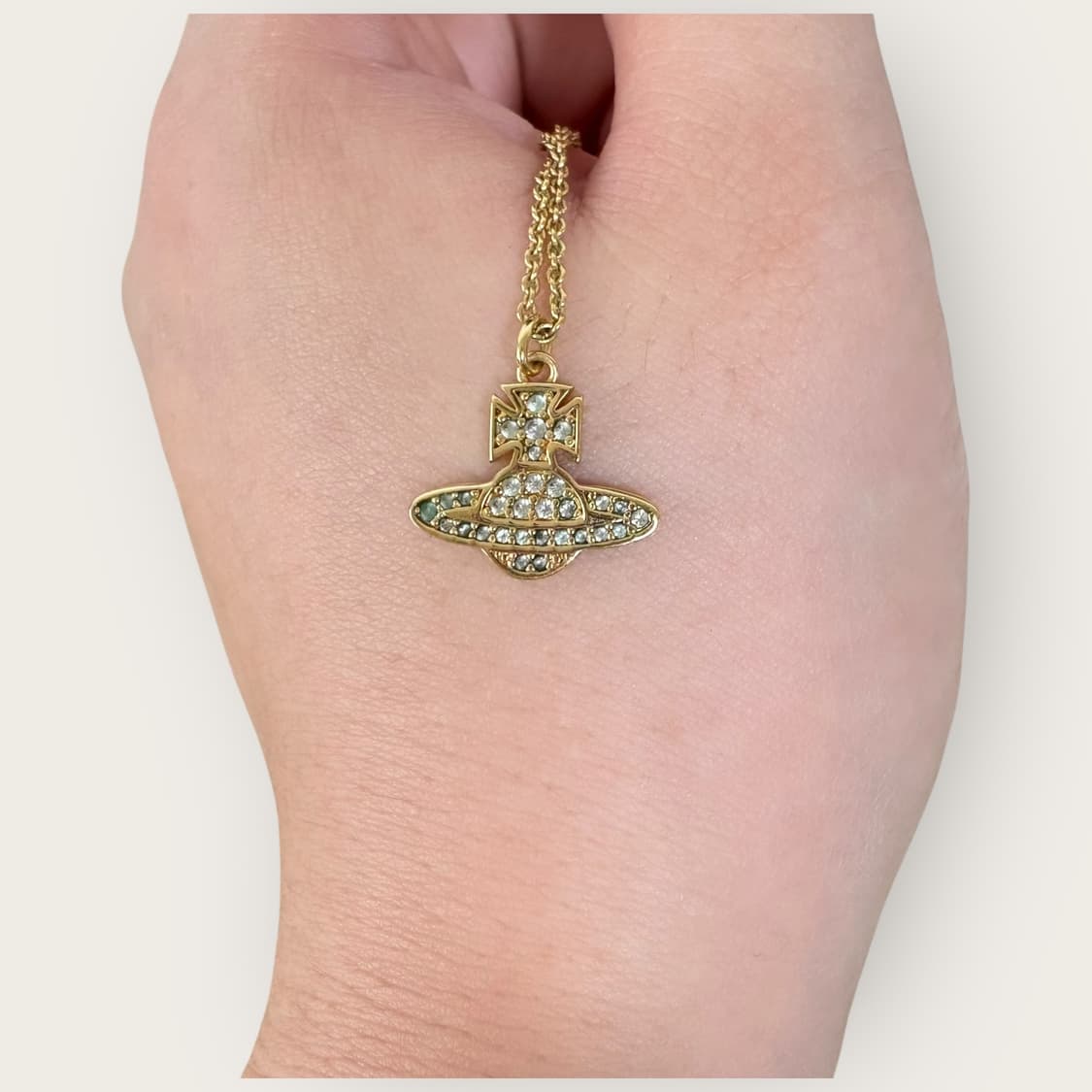 비비안웨스트우드 골드 목걸이 새상품급 상품이미지2