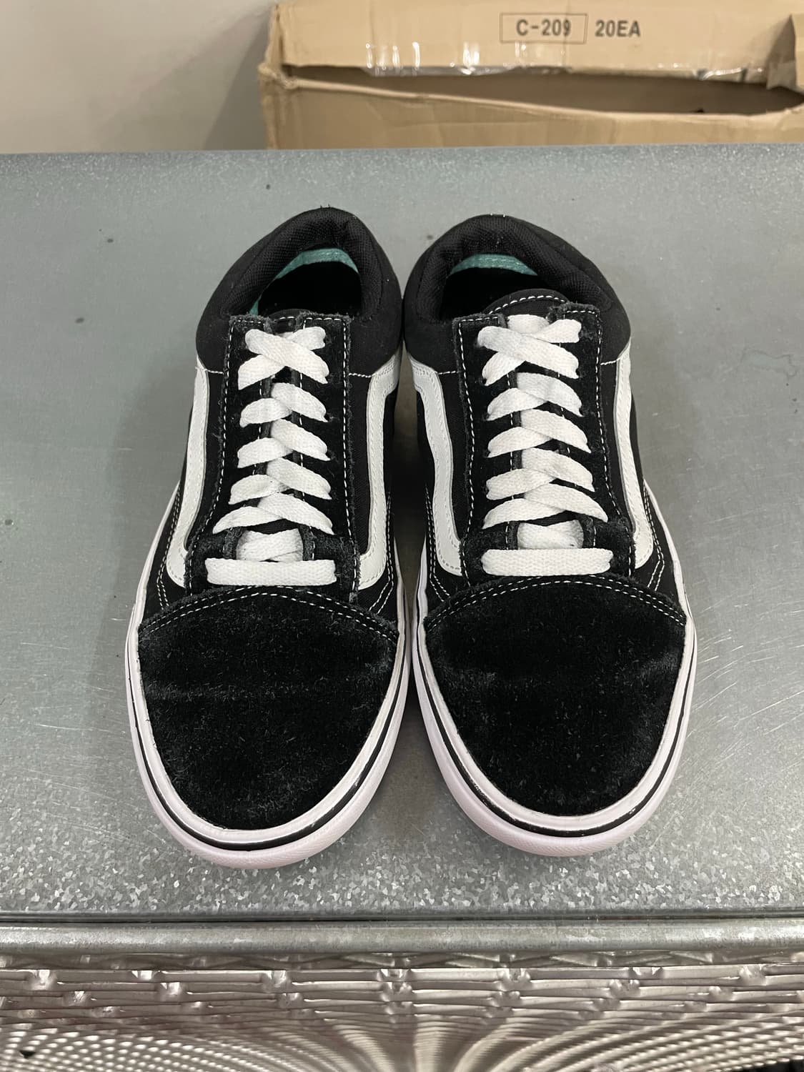 반스 컴피쿠시 올드스쿨 블랙 235 상품이미지5