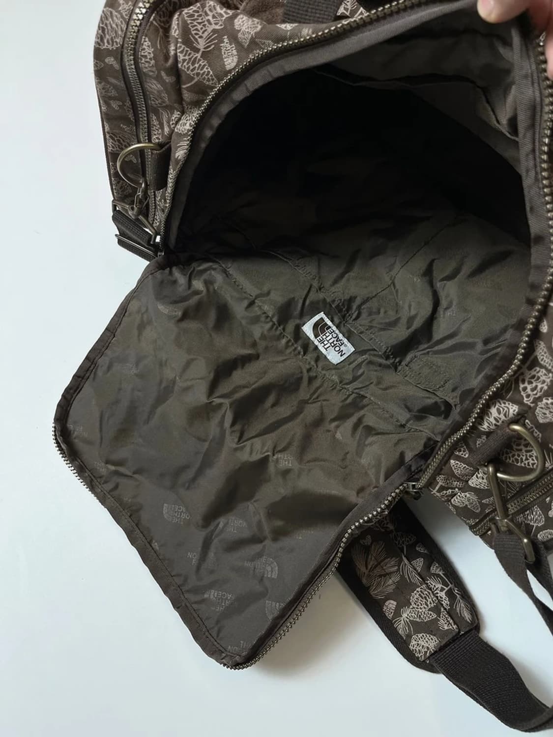 노스페이스 화이트라벨 파크 레인져 프린티드 더플 백 Q1380 상품이미지6