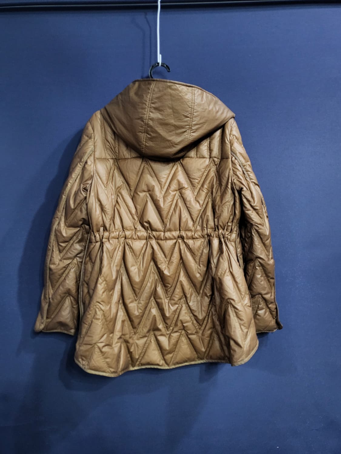 퀼팅 구스다운 후드패딩 상품이미지6