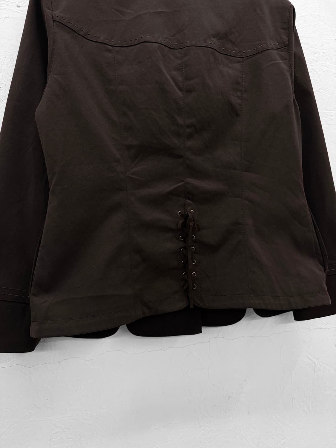 nuovo x nuovo 레이스업 자켓 상품이미지6