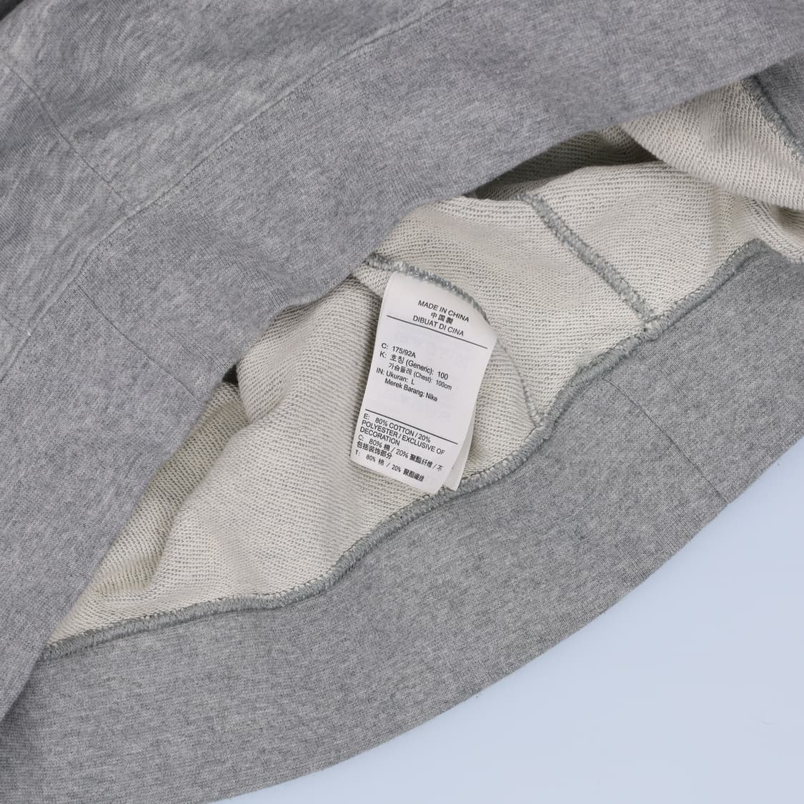 [L] 나이키 스몰로고 맨투맨 티셔츠 0119H1 상품이미지4