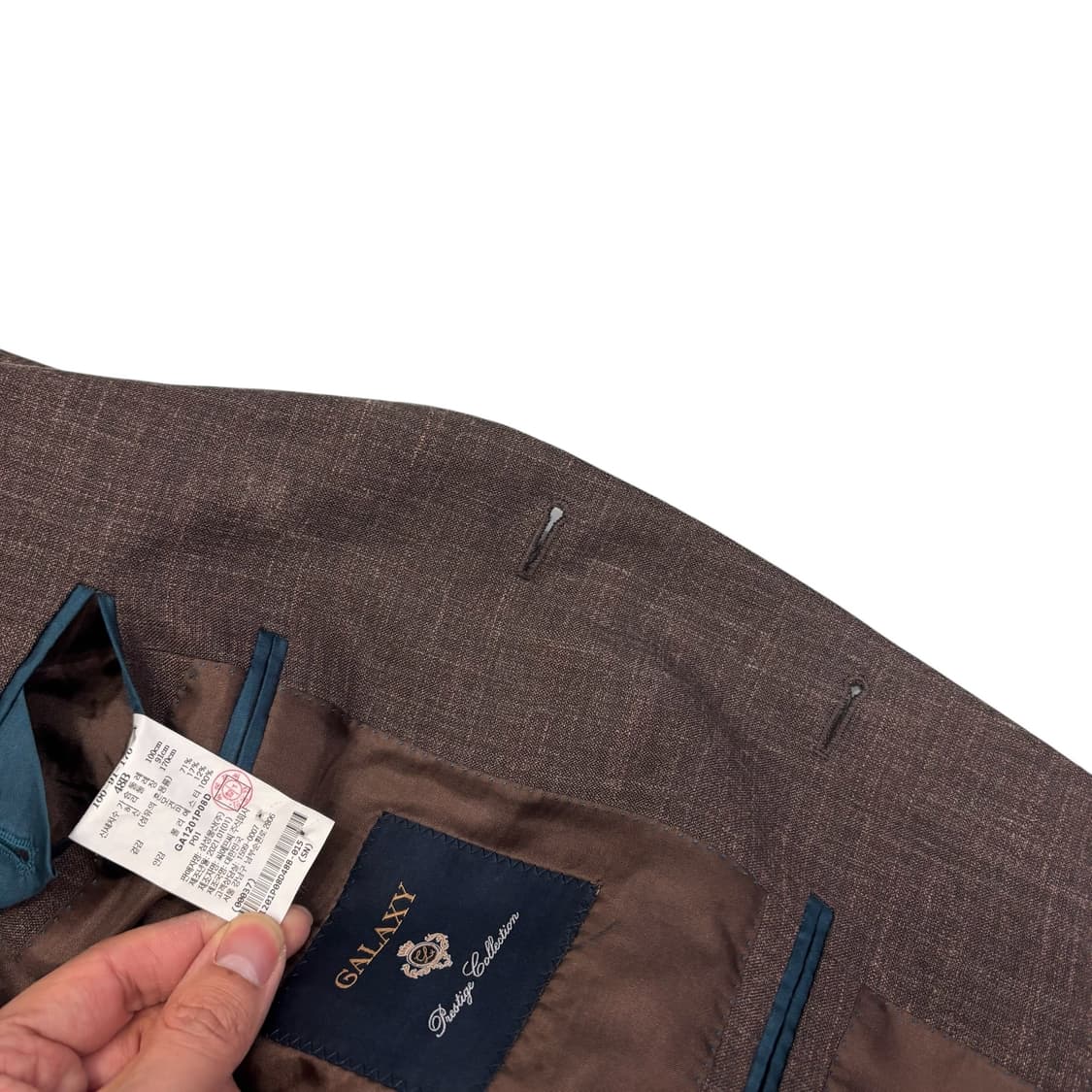 갤럭시 프레스티지 컬렉션 로로피아나 리넨 블레이저 상품이미지4