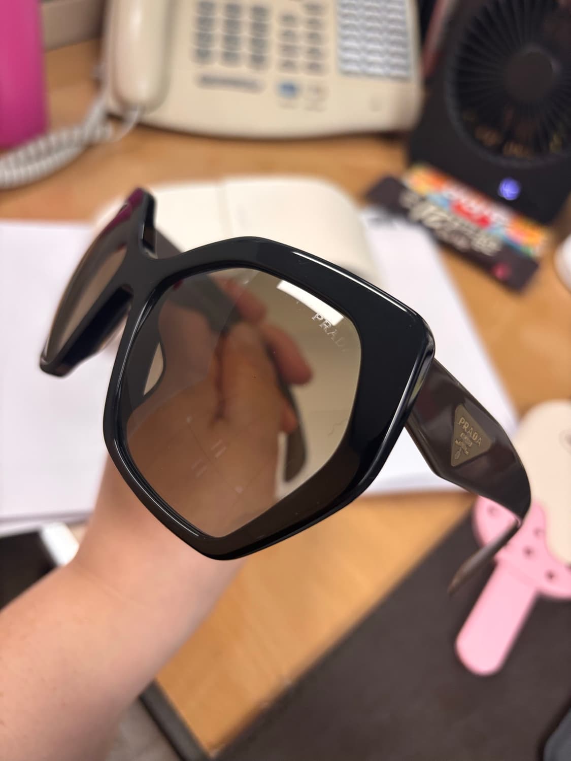 PRADA 프라다 SPR16R-F 1AB-1X1 정품 선글라 상품이미지8