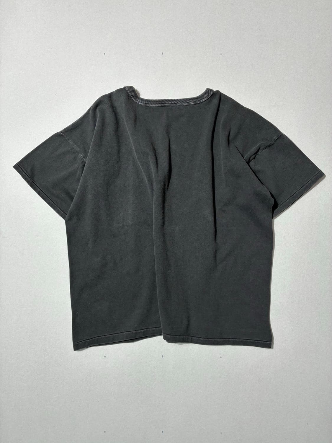 타이가 타카하시 LOT 601 티셔츠 SUMI DYED BLACK 42 상품이미지3