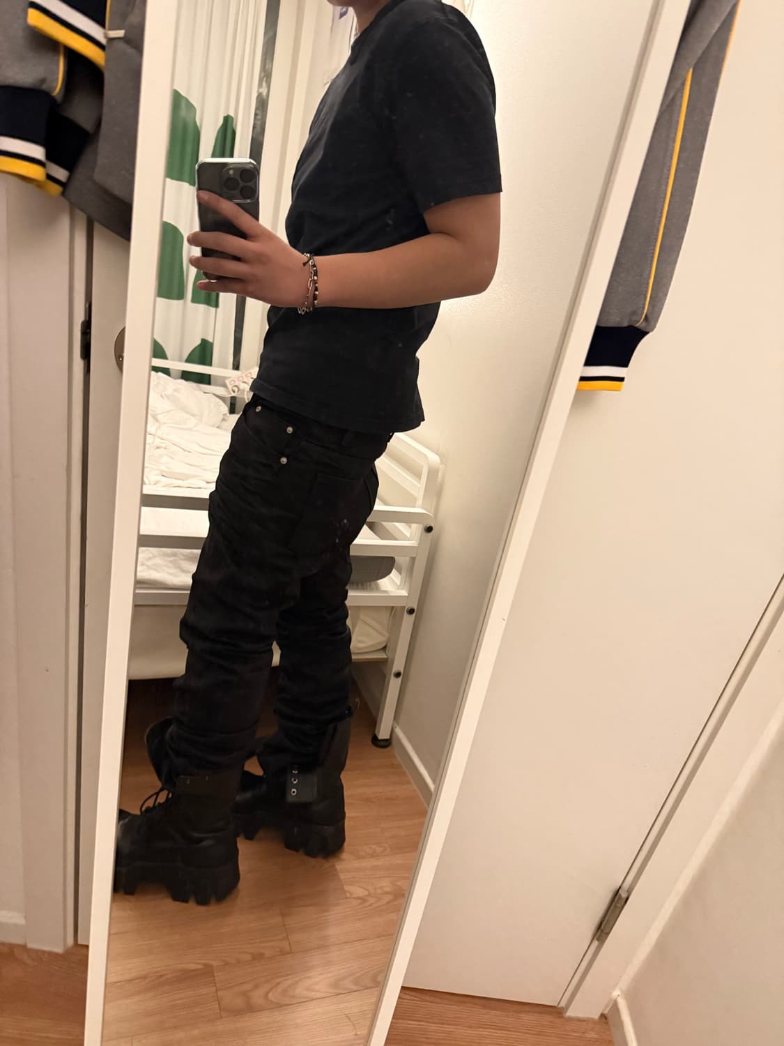 선데이오프클럽 왁스 스트레이트 진 상품이미지5