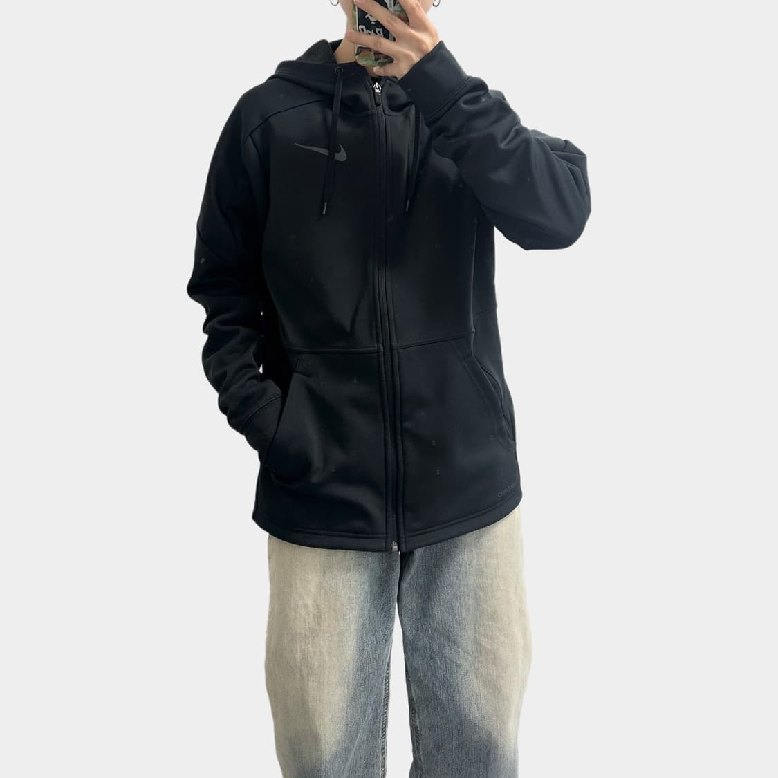 나이키 프로 스탠다드핏 트레이닝 후드집업 상품이미지3