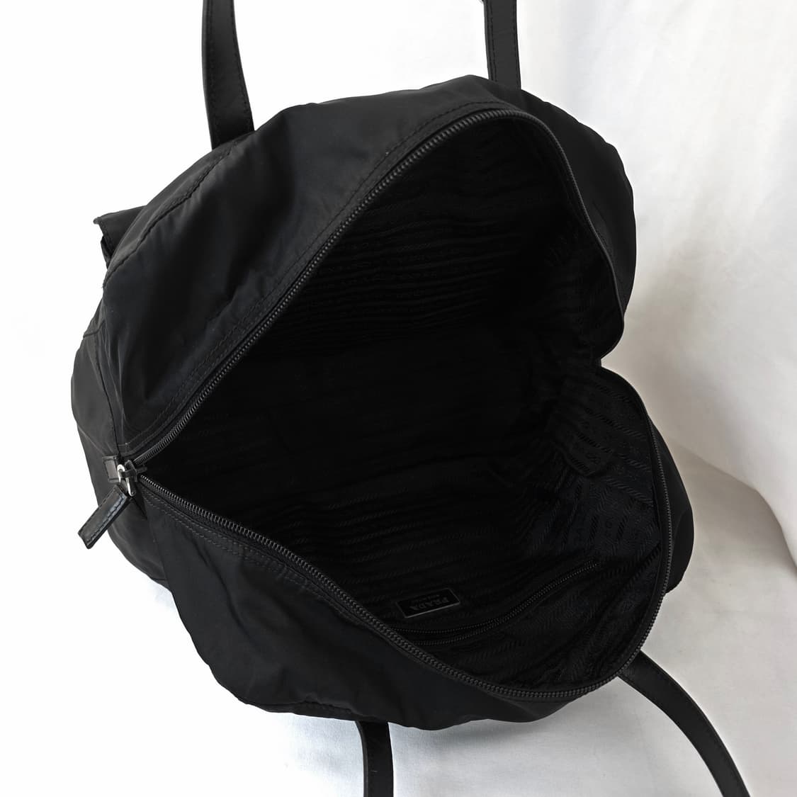 [정품 PRADA] 프라다 투포켓 나일론 숄더백 볼링백 상품이미지8