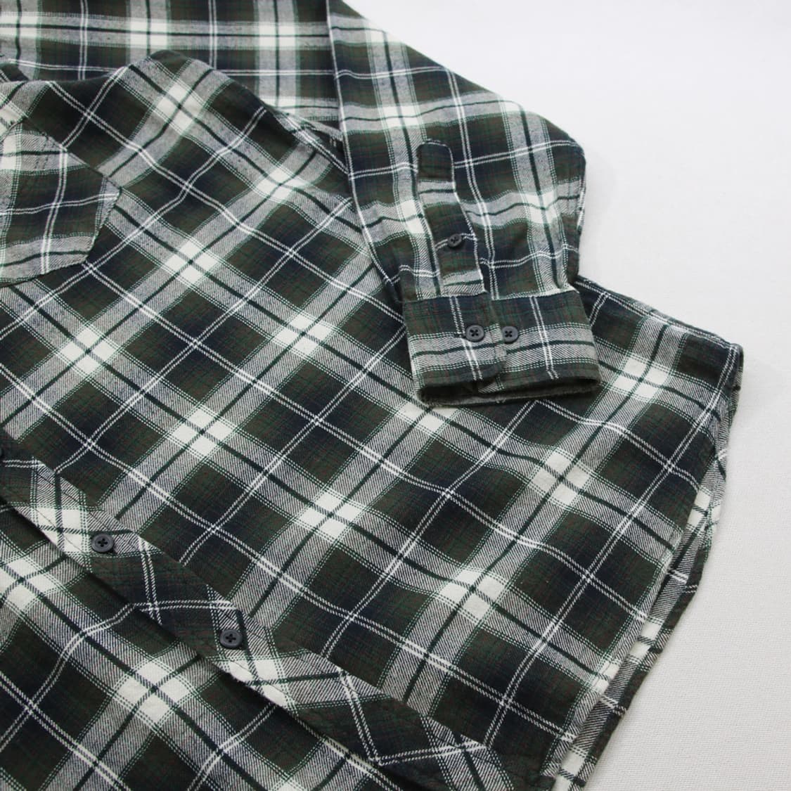 (착용컷) 체크 셔츠 (남성용 103) 상품이미지6