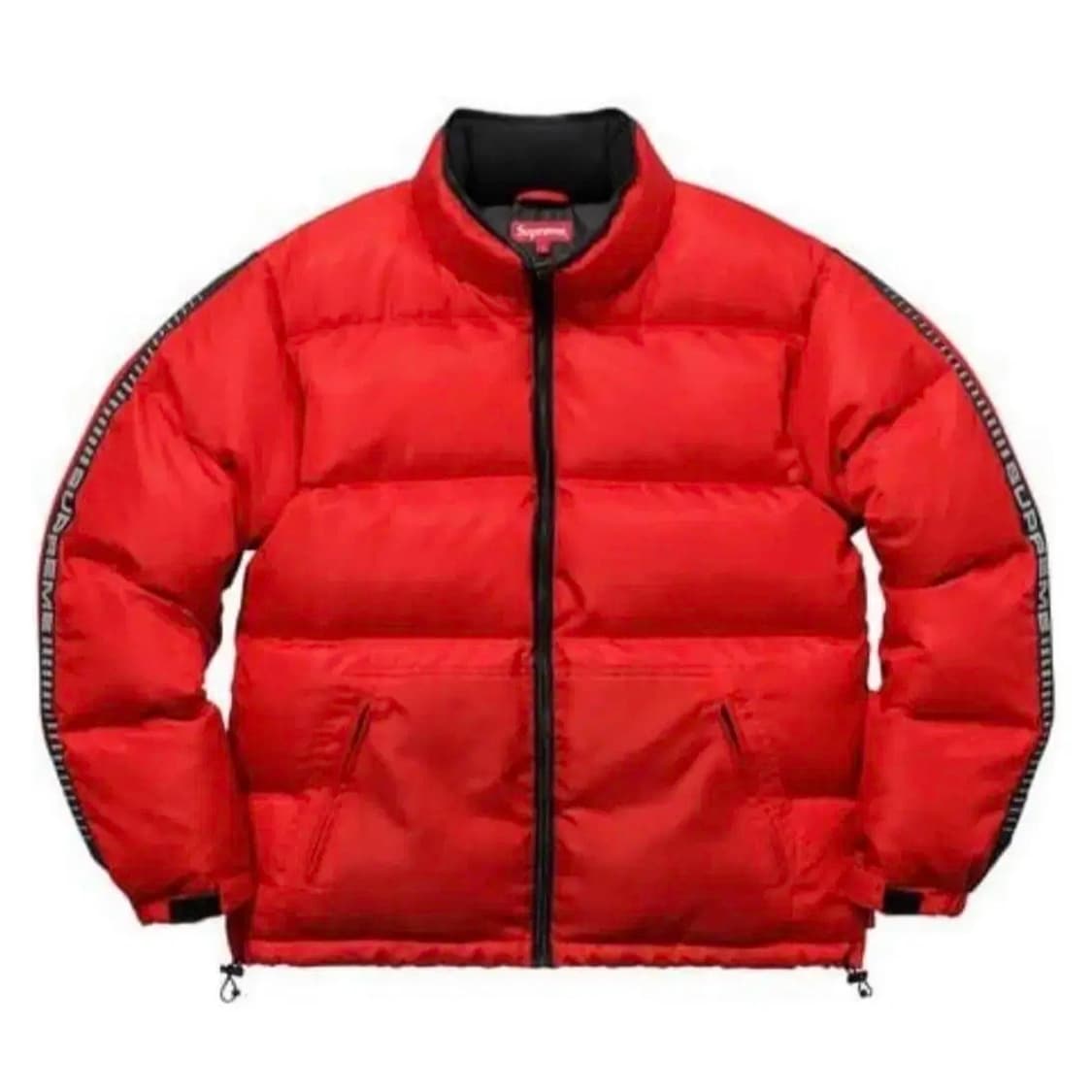 [M] 17FW 슈프림 리플렉티브 슬리브 로고 패딩 상품이미지1