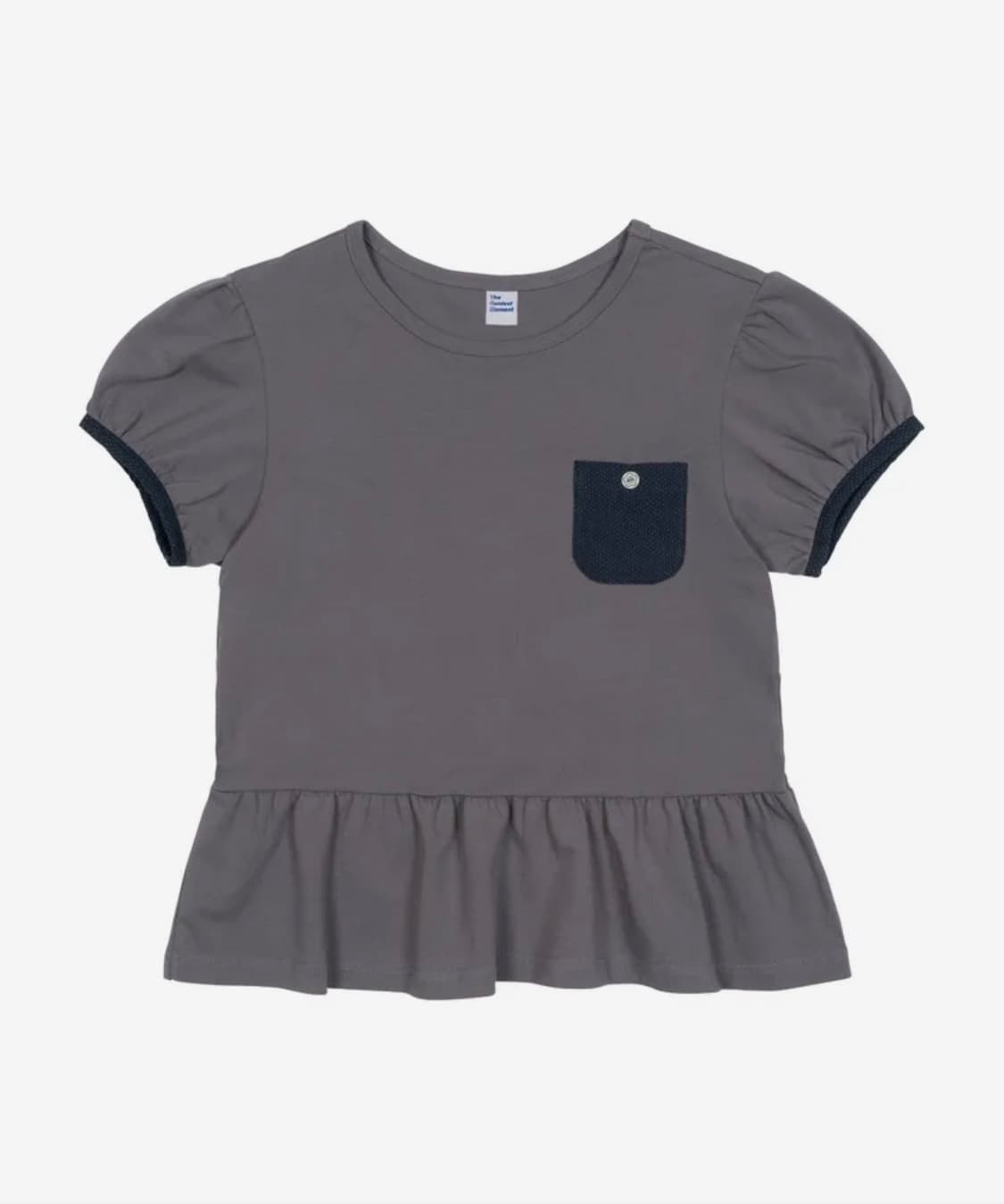 TCM button mini pocket T (navy) 상품이미지1