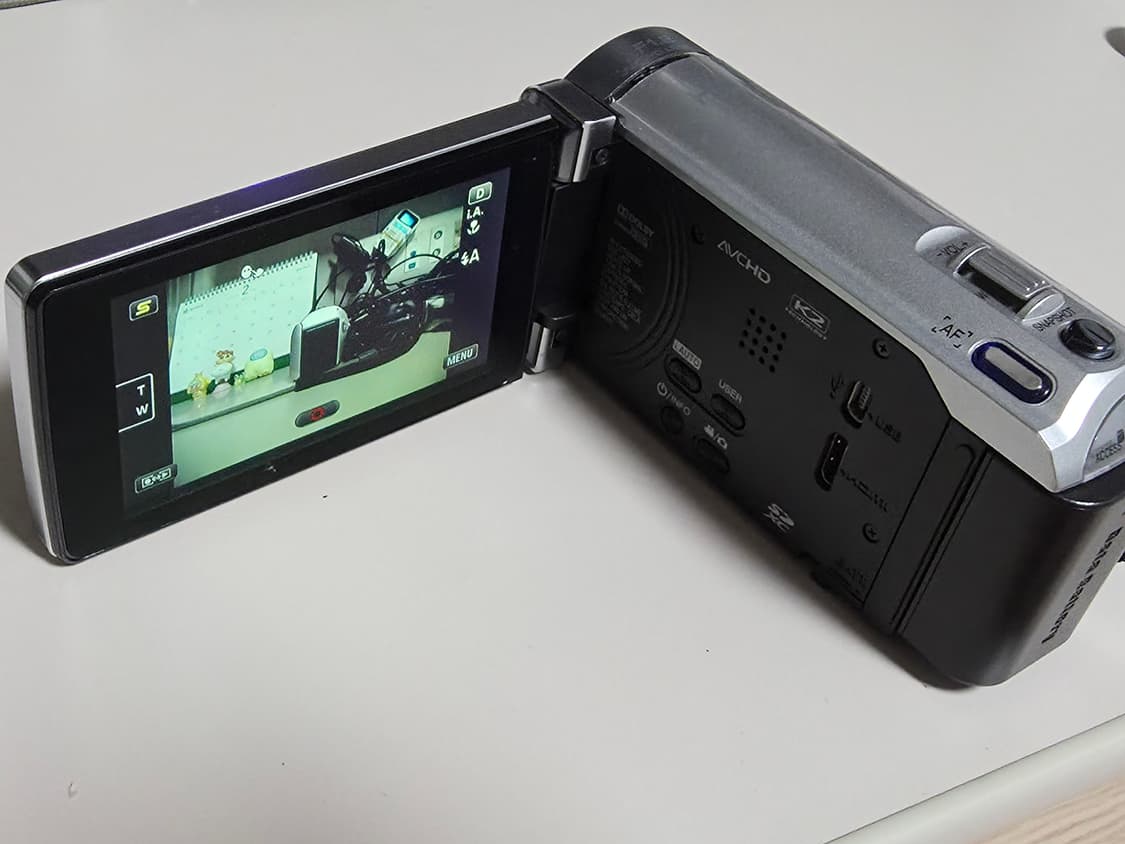 JVC 에버리오 GZ-HM880 빈티지 캠코더 상품이미지5