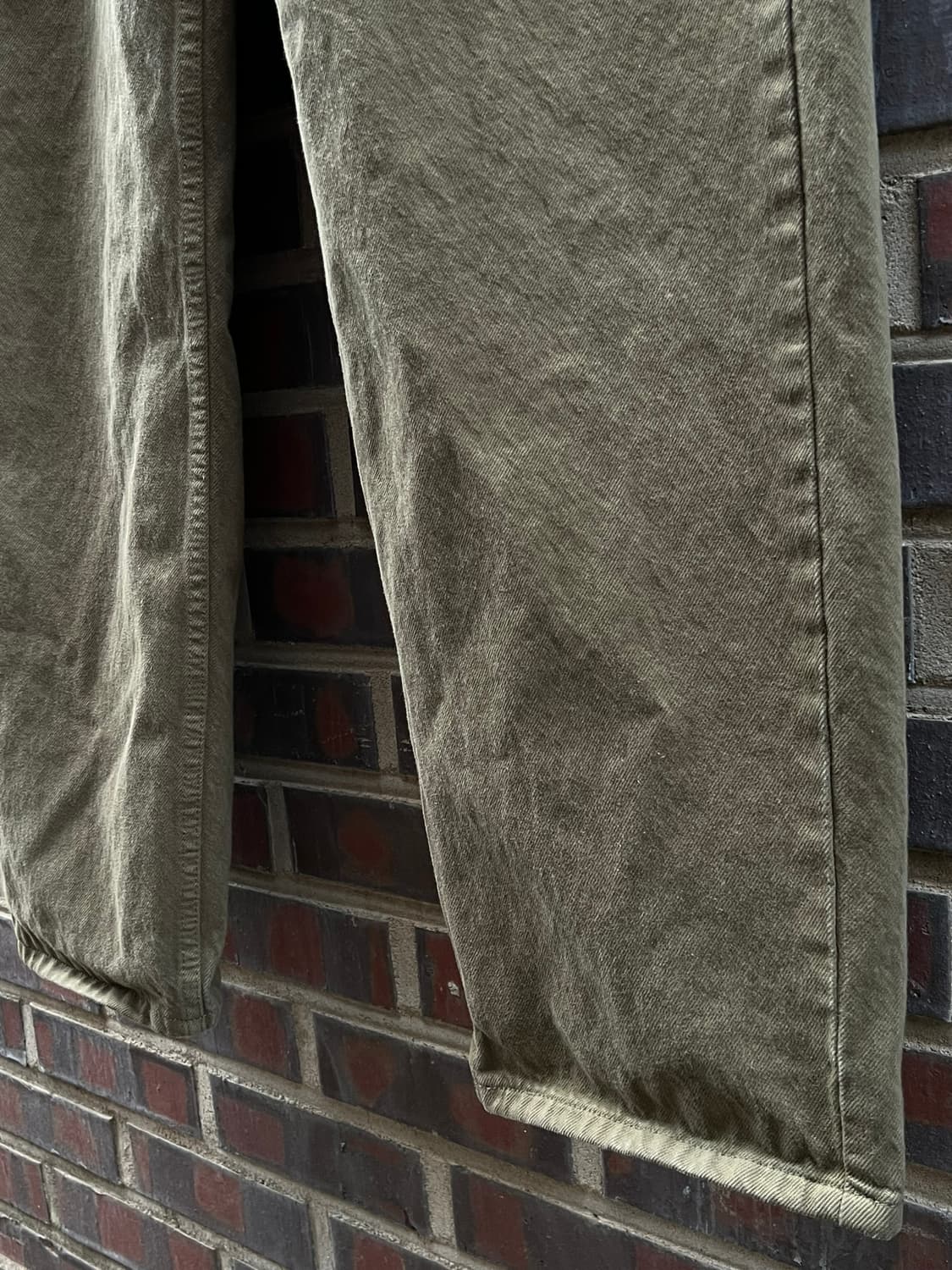 [32x32] 리바이스 실버탭 루즈 데님 팬츠 올리브 카키 상품이미지6