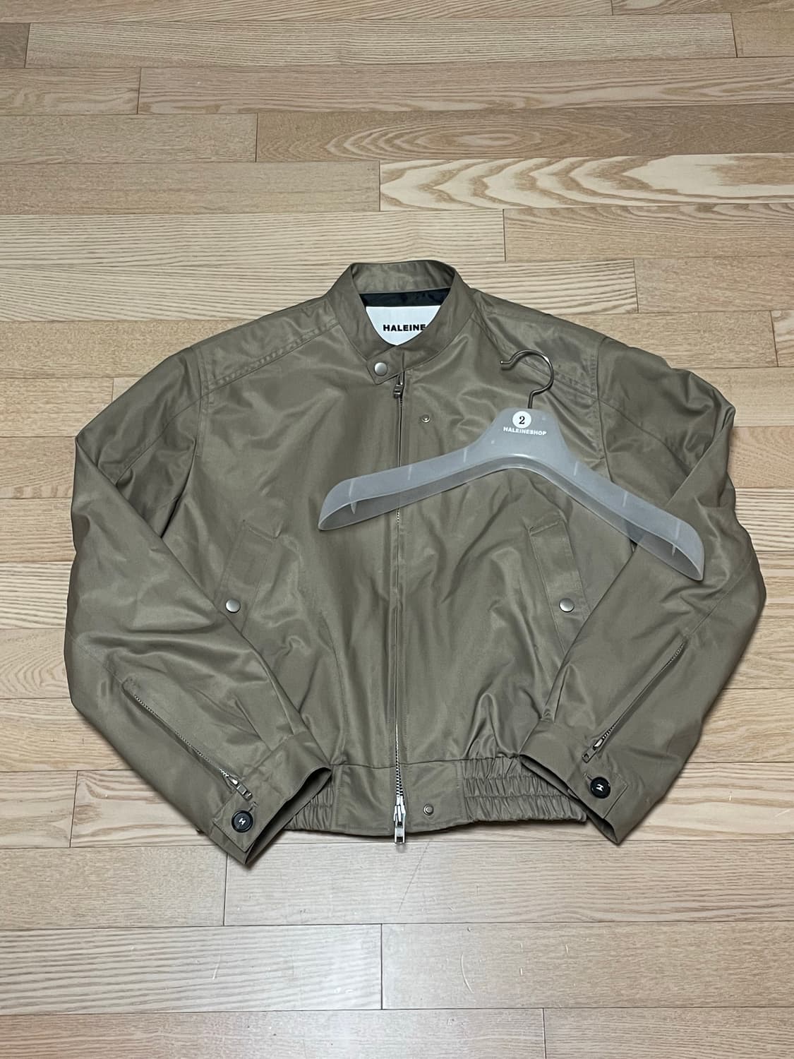 알렌느 3D 코튼 바이커 블루종(2) 상품이미지2