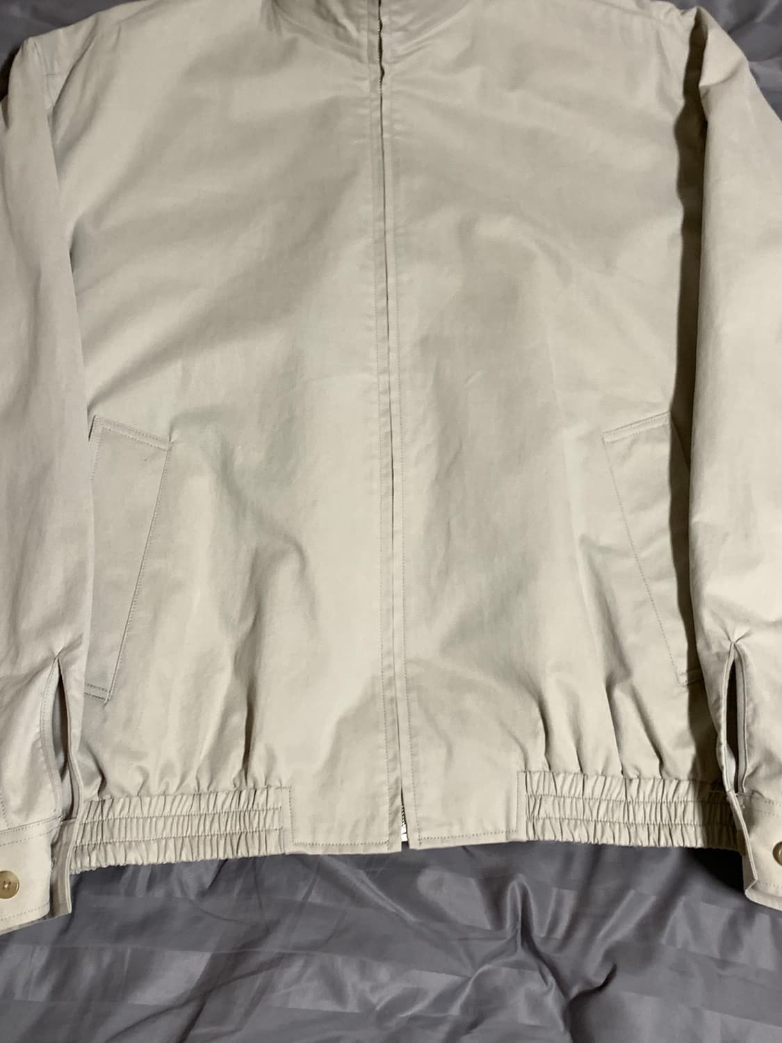 브라운야드 스탠드카라 블루종 상품이미지3