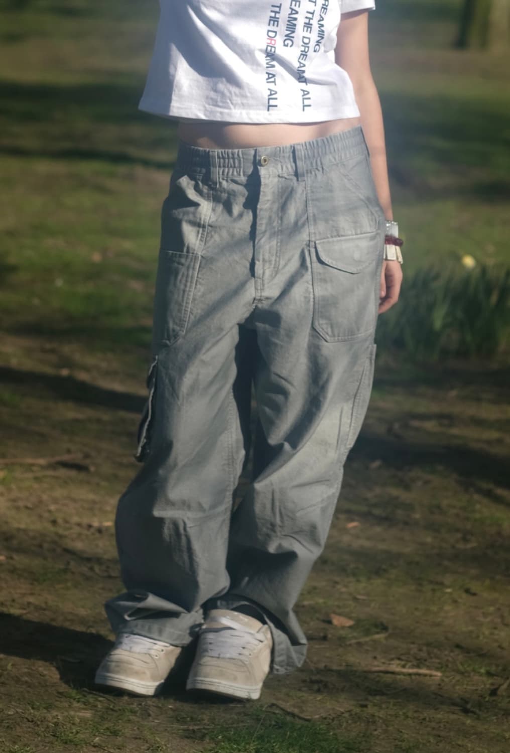 이알티알 카고 팬츠 그레이 상품이미지2