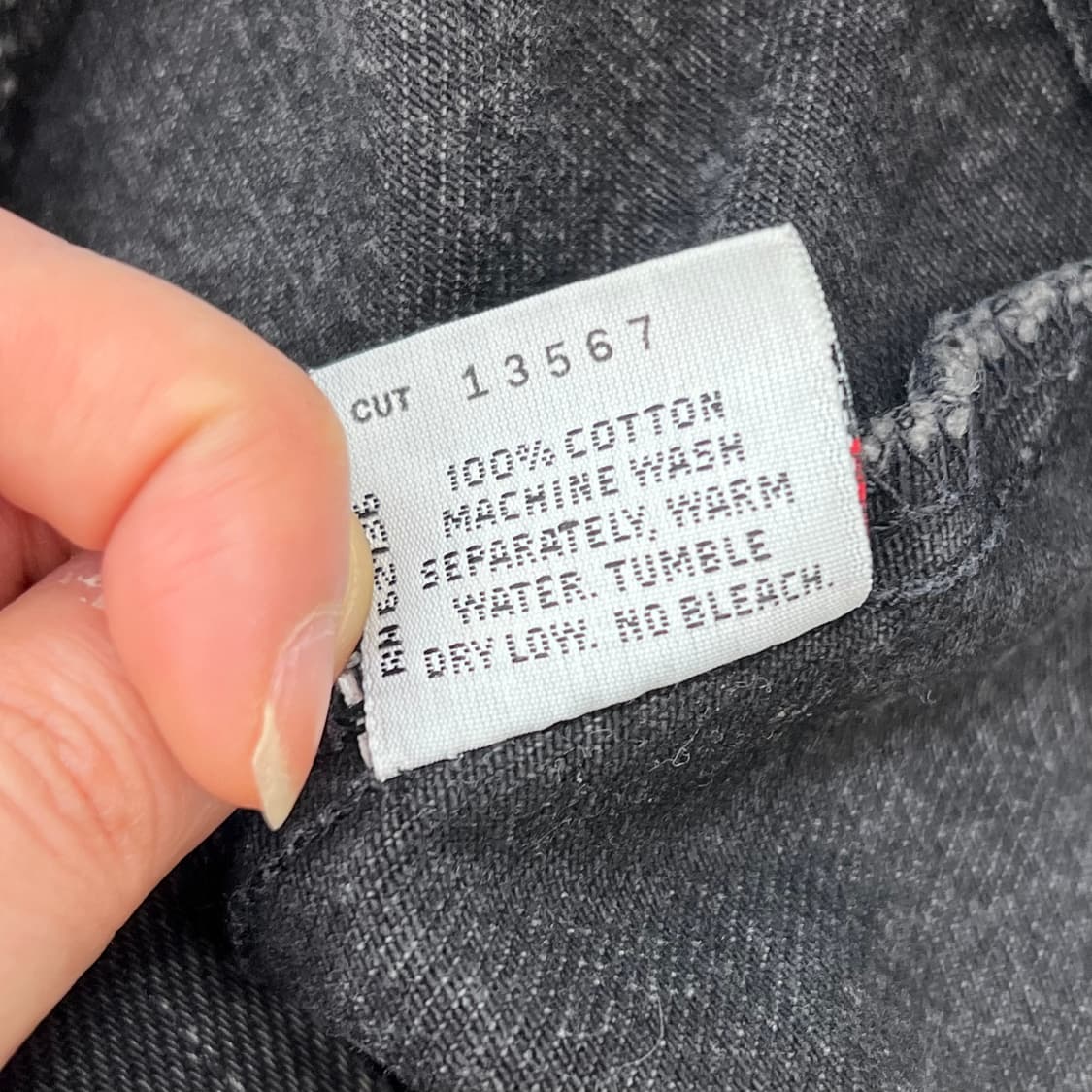 게스 투포켓 데님 집업 자켓 r2484 상품이미지7